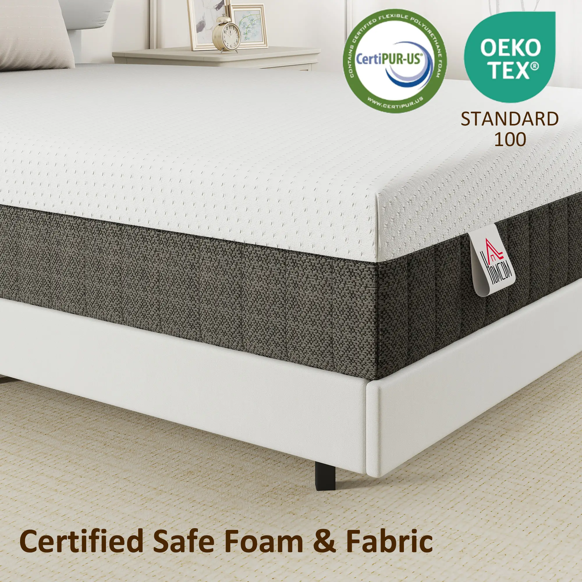10 Inch King Mattress, Pressure Relief, Lumbar Support, Medium Firm - Image 7