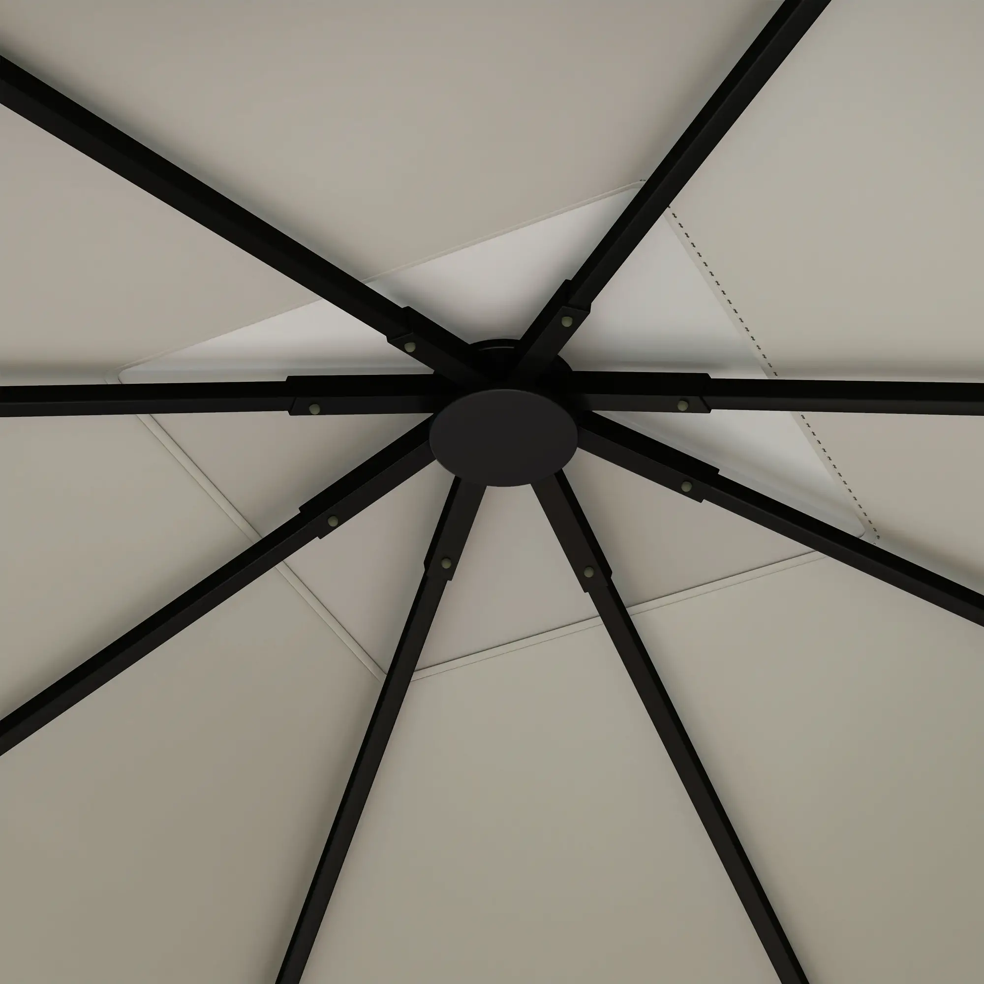10' x 10' Gazebo Replacement Cover, UPF30+, Grey - Image 10