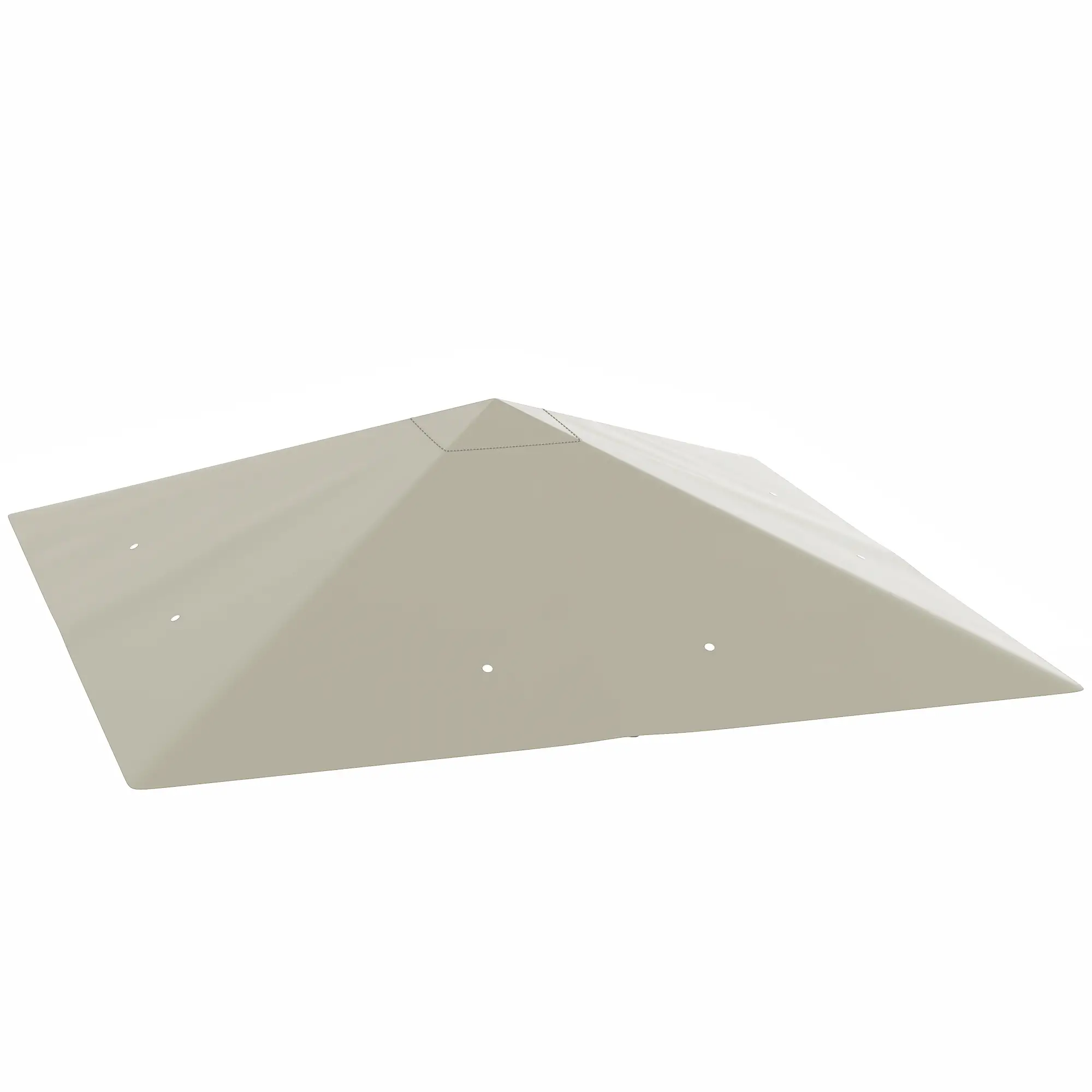10' x 10' Gazebo Replacement Cover, UPF30+, Grey - Image 11