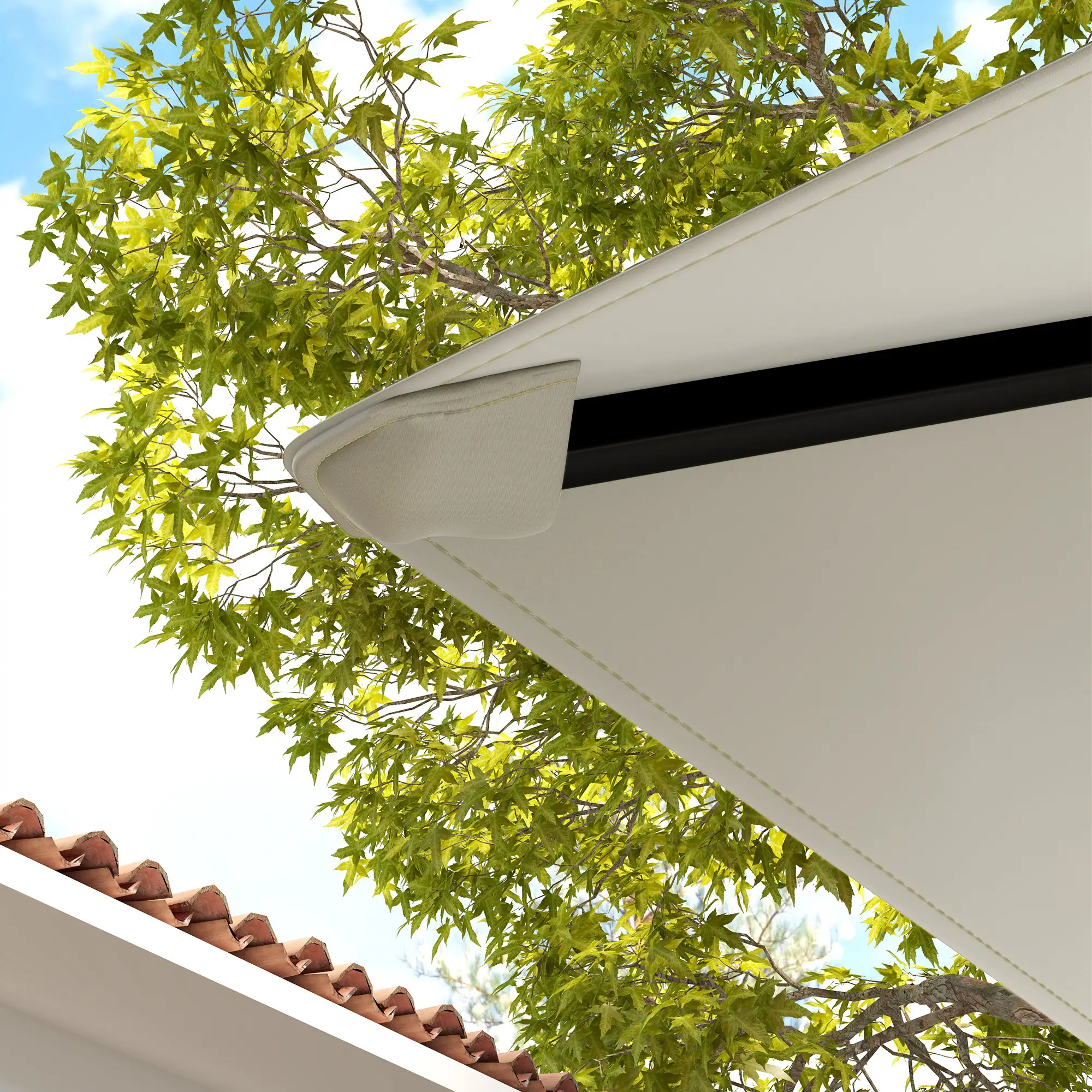 10' x 10' Gazebo Replacement Cover, UPF30+, Grey - Image 9
