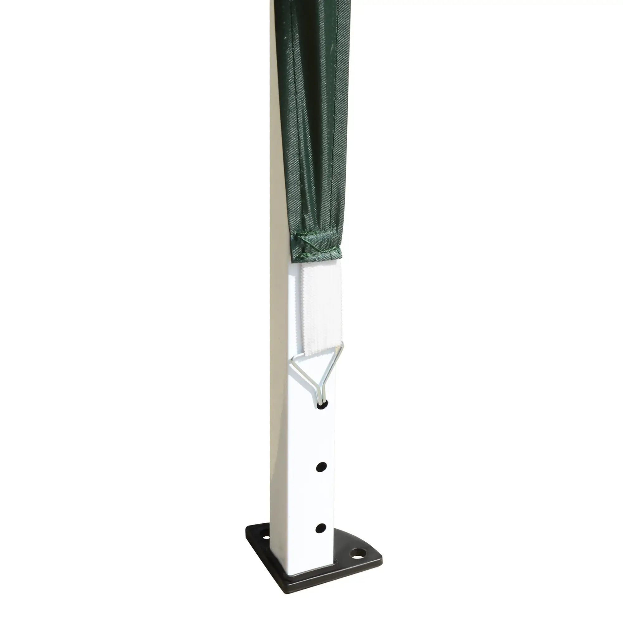 10 x 10ft Folding Pop Up Tent, Outdoor Gazebo Canopy, Dark Green - Image 10