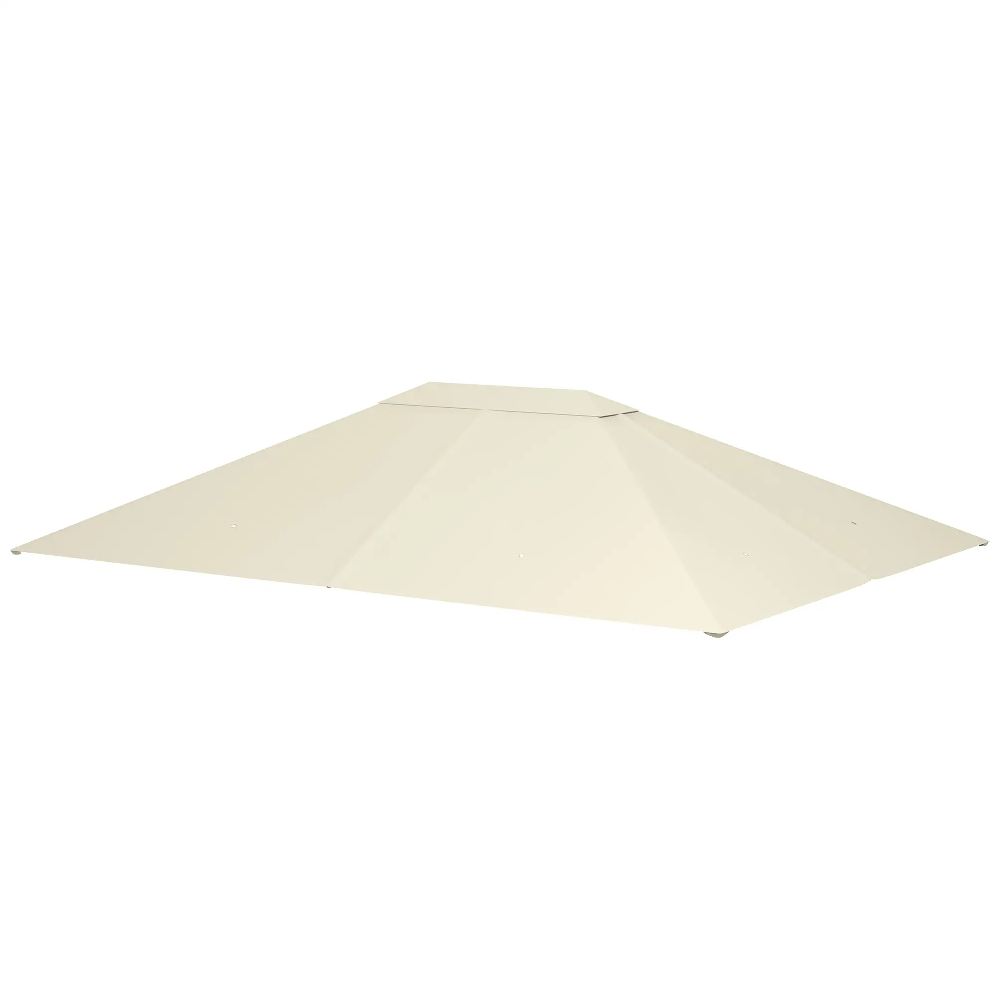 10' x 13' Gazebo Replacement Canopy, Cream White