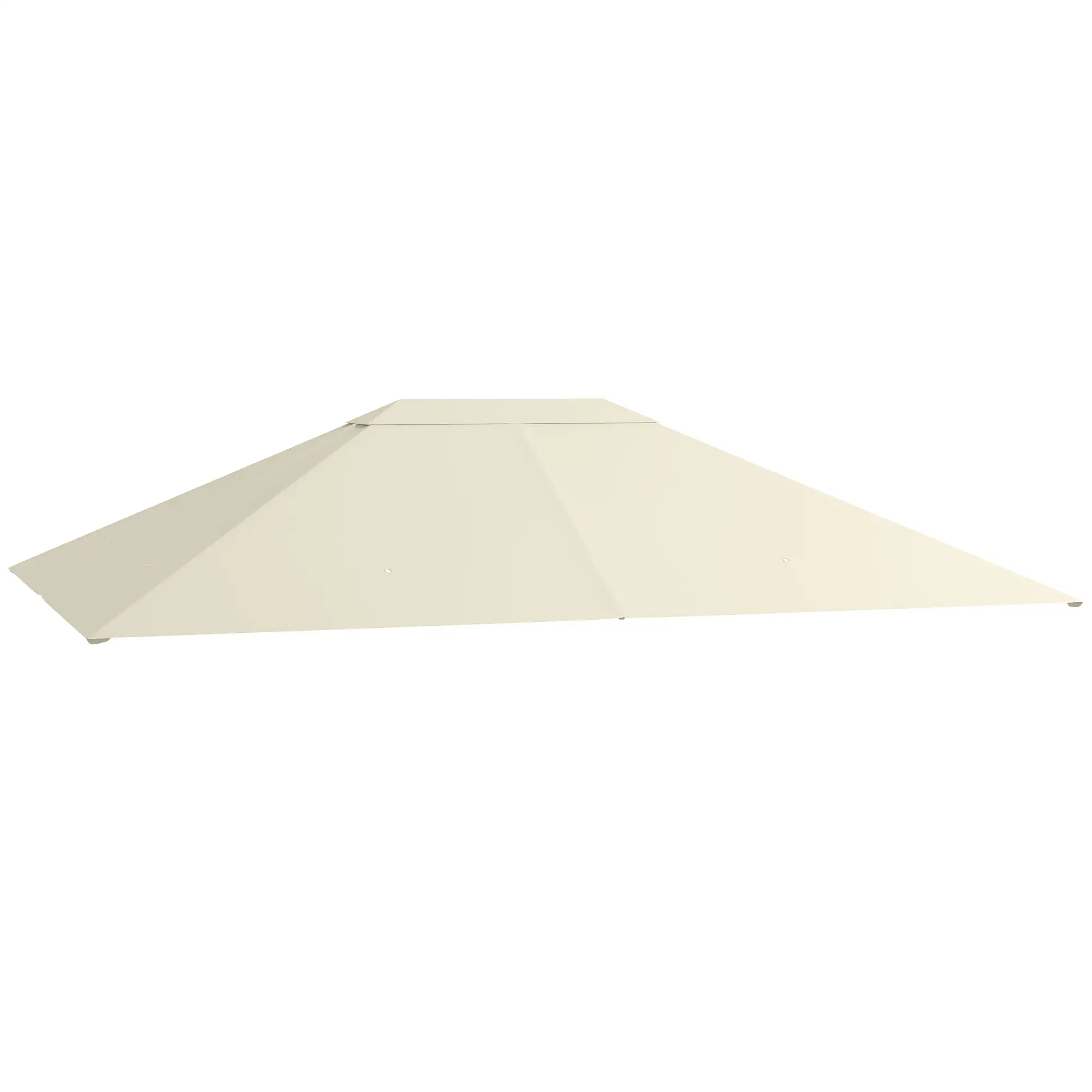 10' x 13' Gazebo Replacement Canopy, Cream White - Image 11