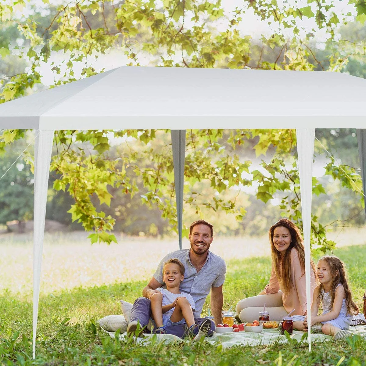 10 x 20 Feet Waterproof Canopy Tent, Tent Peg, Wind Rope - Image 7
