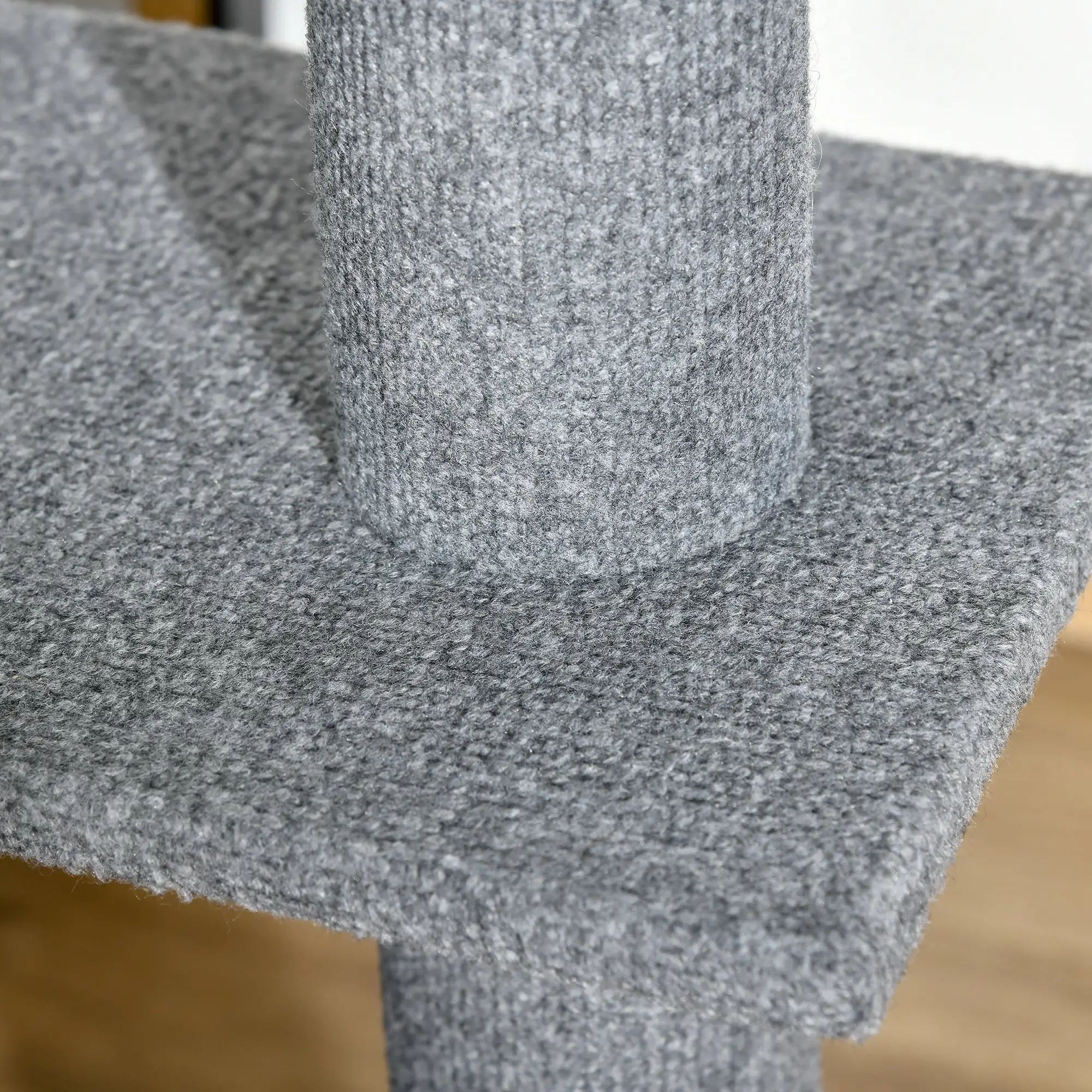100 Cat Tree, 3 Perches Activity Center, Grey - Image 10