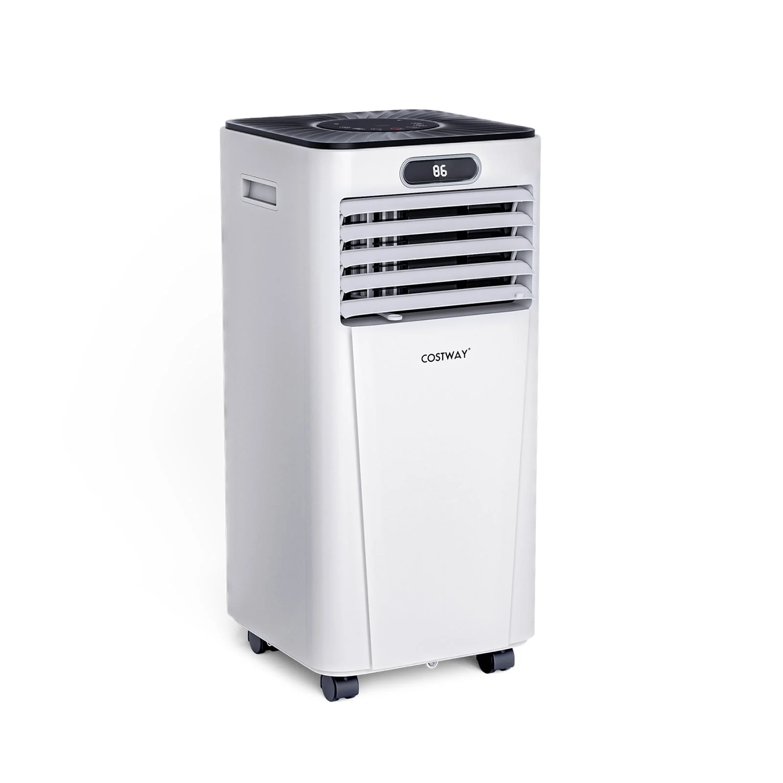 10000 BTU 4-in-1 Portable Air Conditioner with Dehumidifier and Fan Mode, White - Image 3