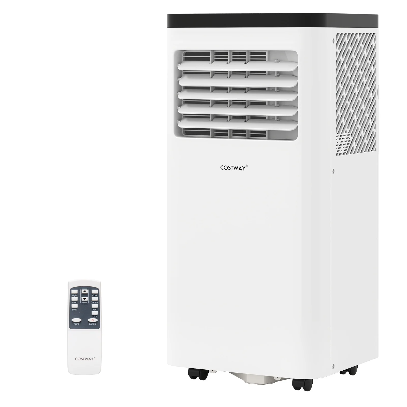 10000 BTU Portable Air Conditioner 3 in 1 Floor AC Unit Fan and Dehumidifier for Room, White - Image 3
