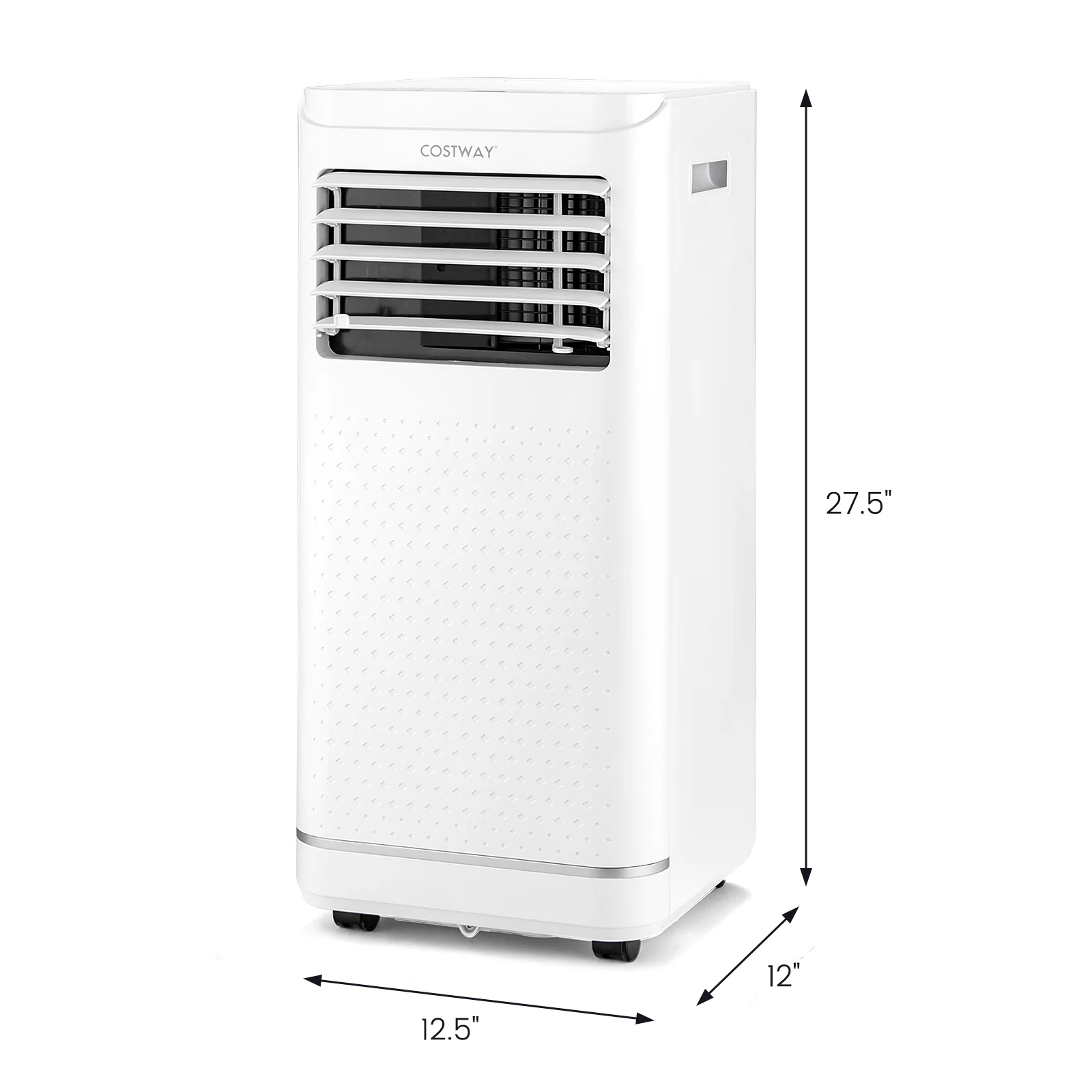 10000 BTU Portable Air Conditioner, Dehumidifier, Fan, White - Image 6