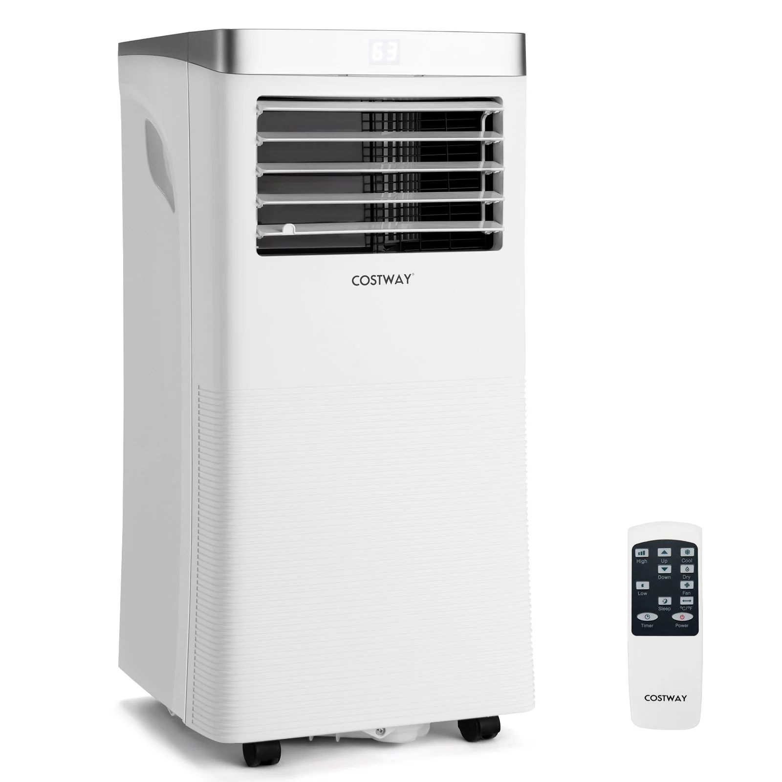 10000BTU 3-In-1 Portable Air Conditioner, White - Image 5