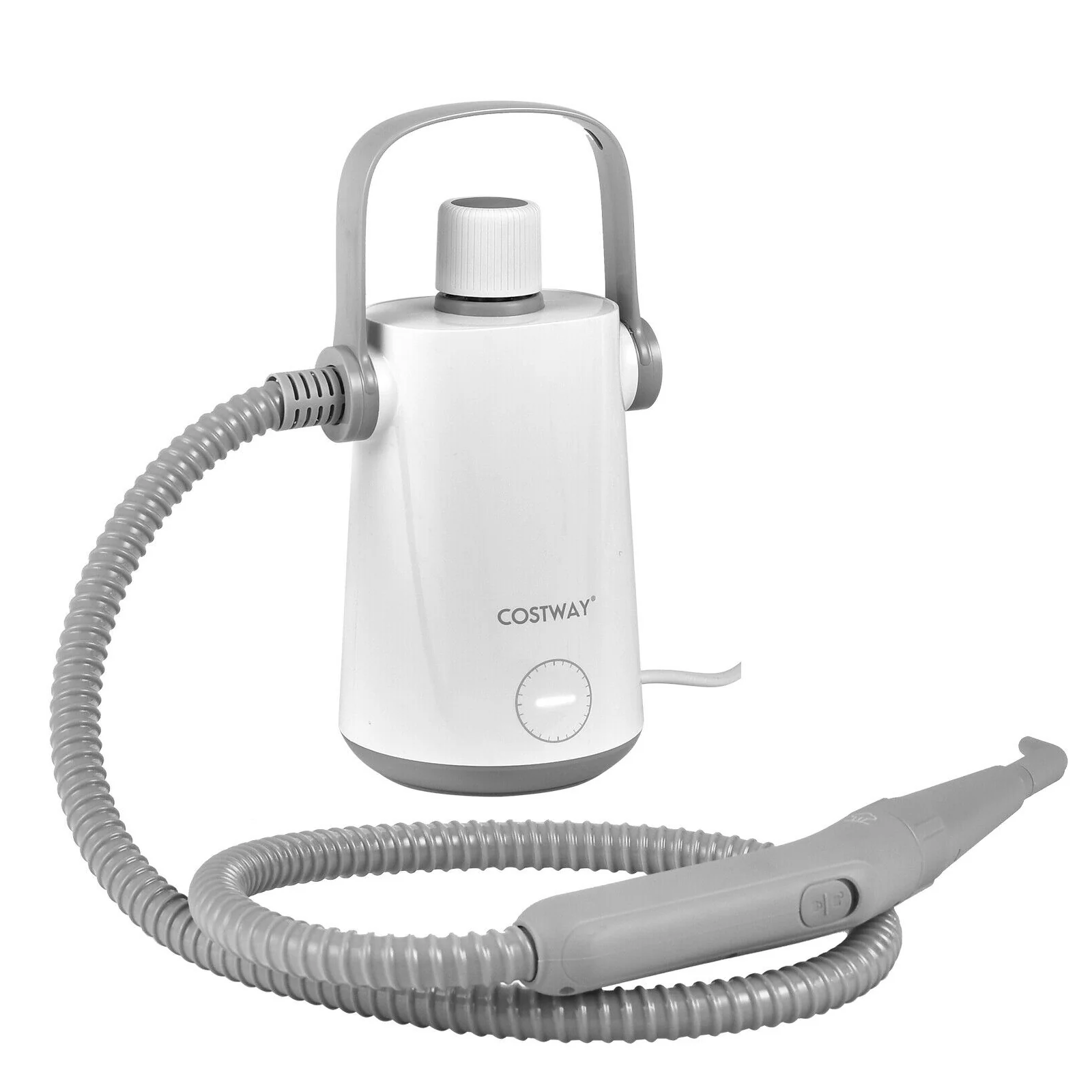 1000W Portable Hand-Held Steam Cleaner, 10 Accessories, Gray - Image 3