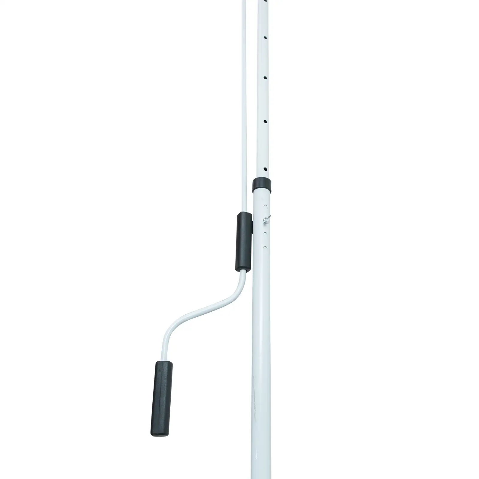 10x5ft Manual Retractable Awning, Patio Sun Shade, Water Resistant, Green - Image 9