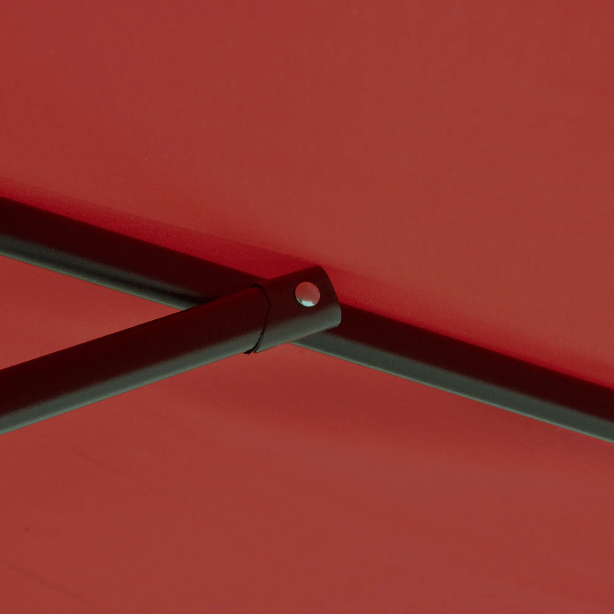 11FT Cantilever Patio Umbrella, Offset Hanging, Easy Tilt, Cross Base, Red - Image 12
