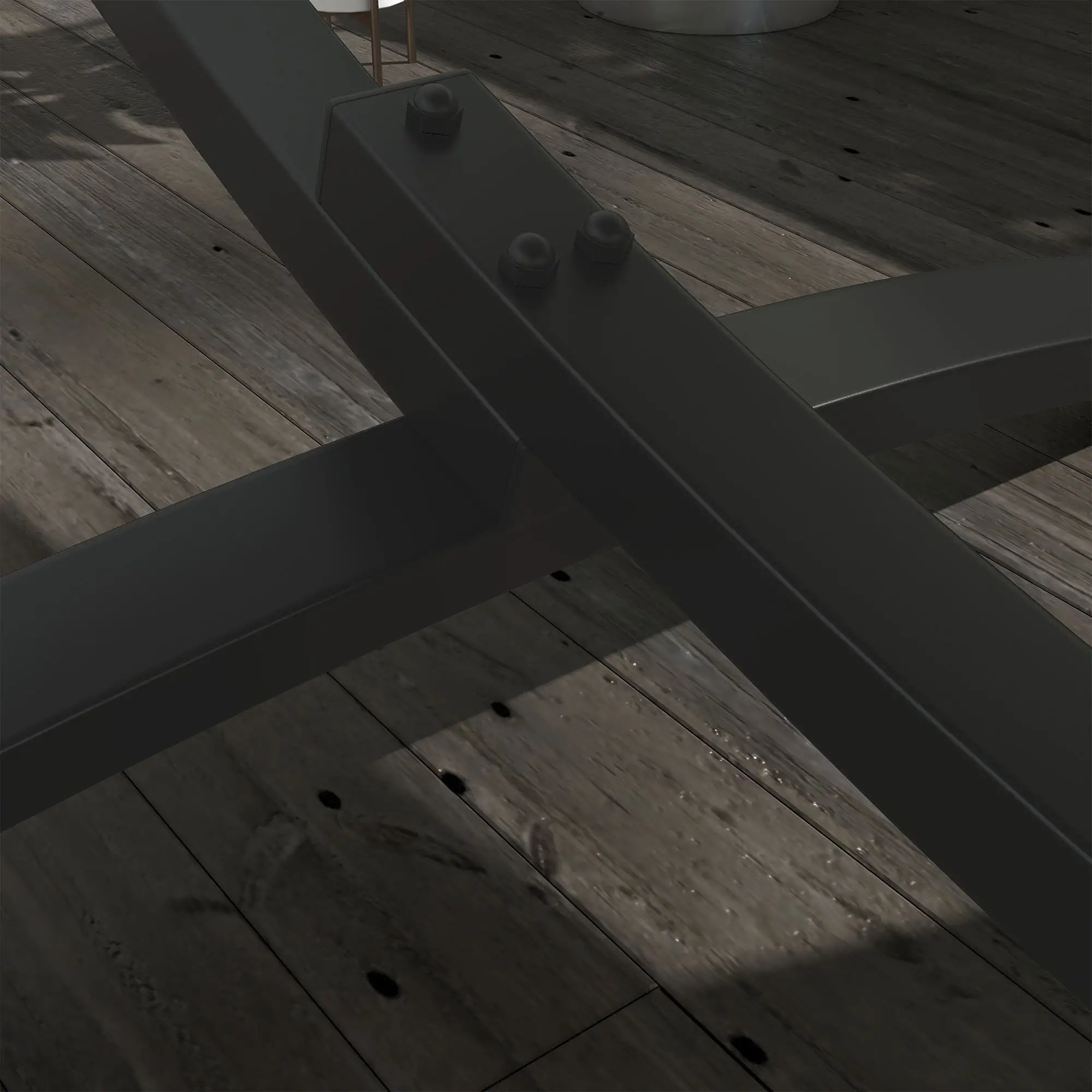 12' Steel Hammock Stand, For Garden Camping Patio, Grey - Image 10