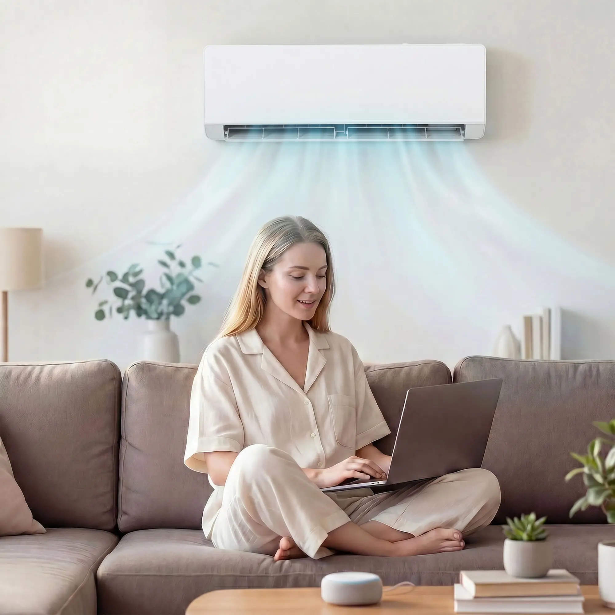 12000 BTU Mini Split AC, 22 SEER2 115V Wifi Inverter Heat Pump, 750 Sq. Ft - Image 10