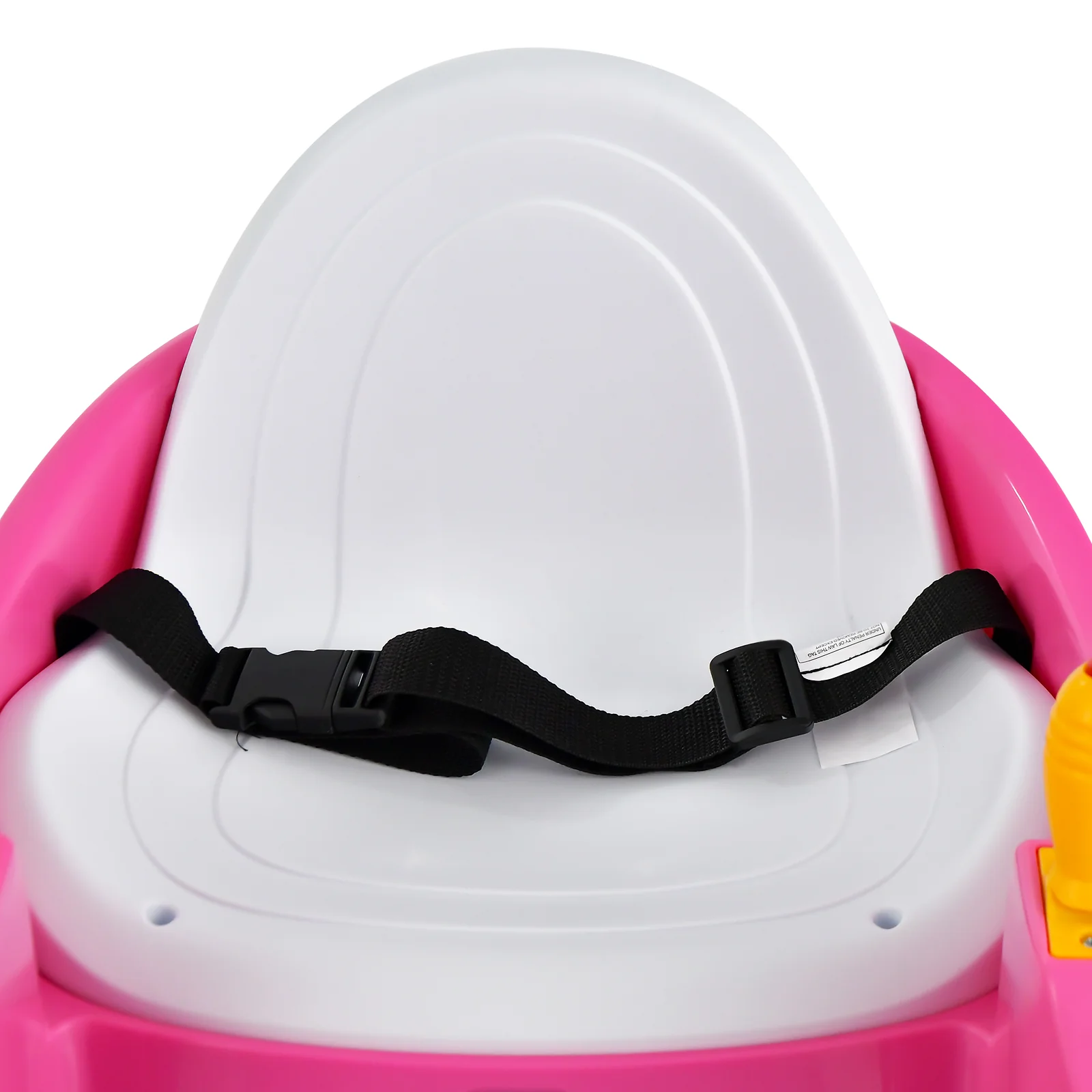 12V Electric Kids Ride On Bumper Car, Flashing Lights, Pink - Image 6