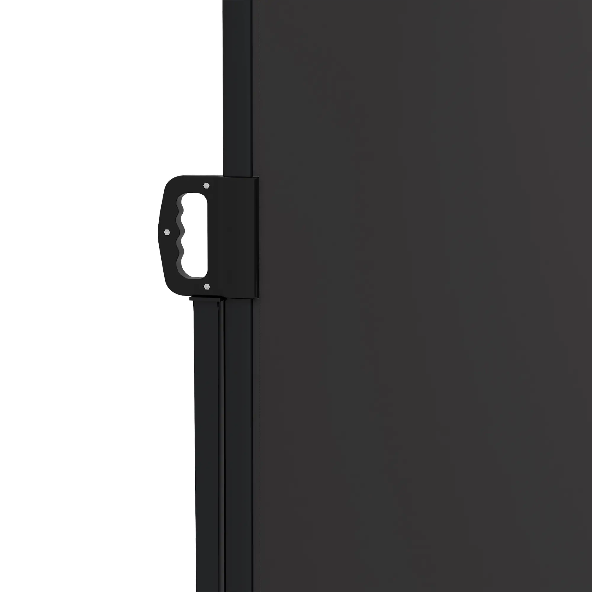 13' x 5' Retractable Side Awning, Outdoor Privacy Screen, Black - Image 9