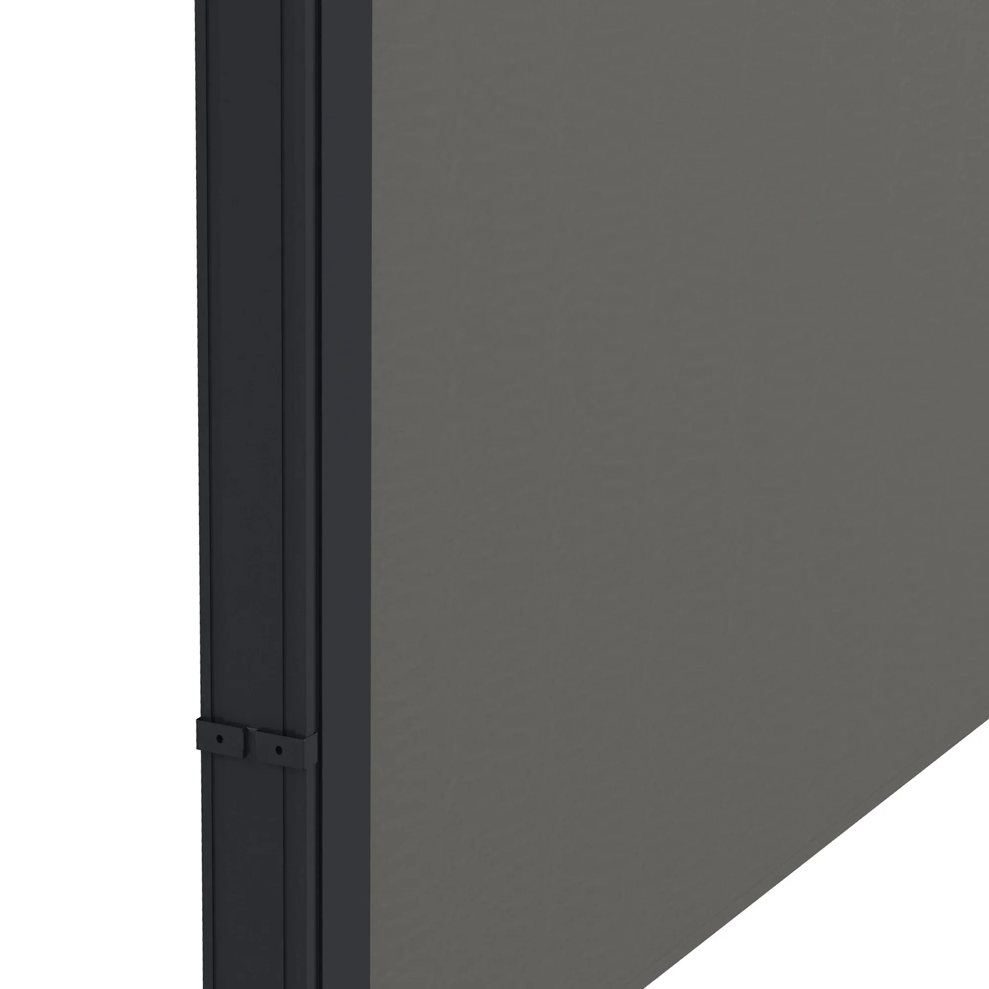 13' x 6' Retractable Side Awning, Outdoor Privacy Screen, Dark Grey - Image 9