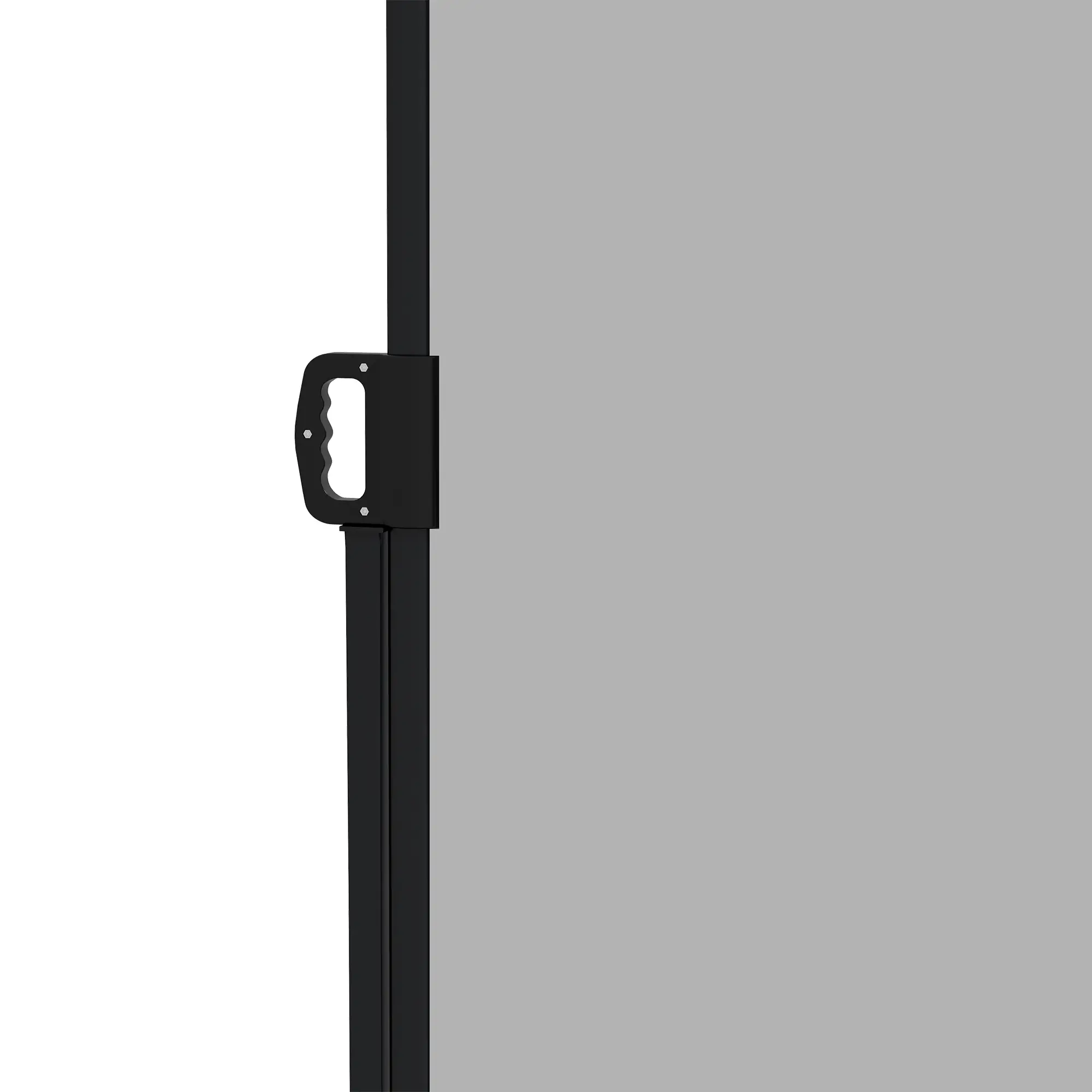 13' x 6' Retractable Side Awning, Outdoor Privacy Screen, Light Grey - Image 9