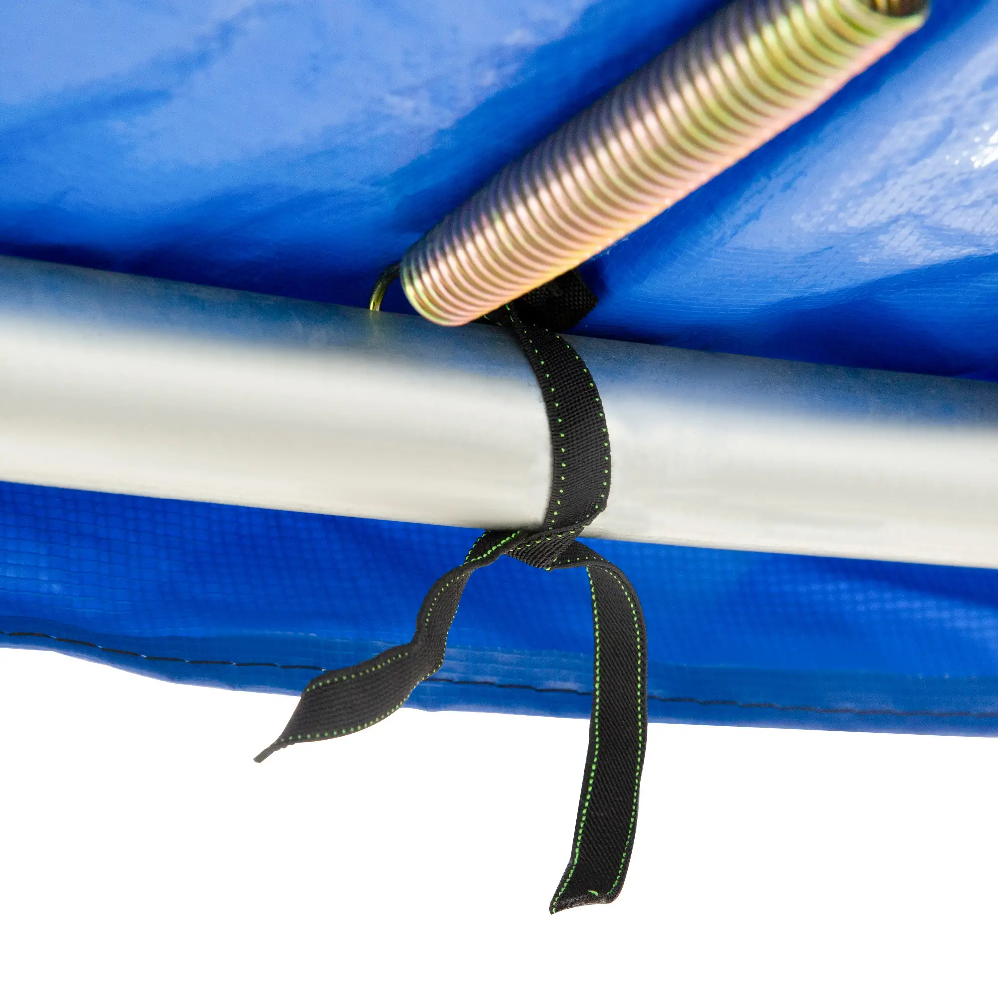 14FT Trampoline Pad Replacement, Φ168 Spring Cover, Water-Resistant, Blue - Image 10