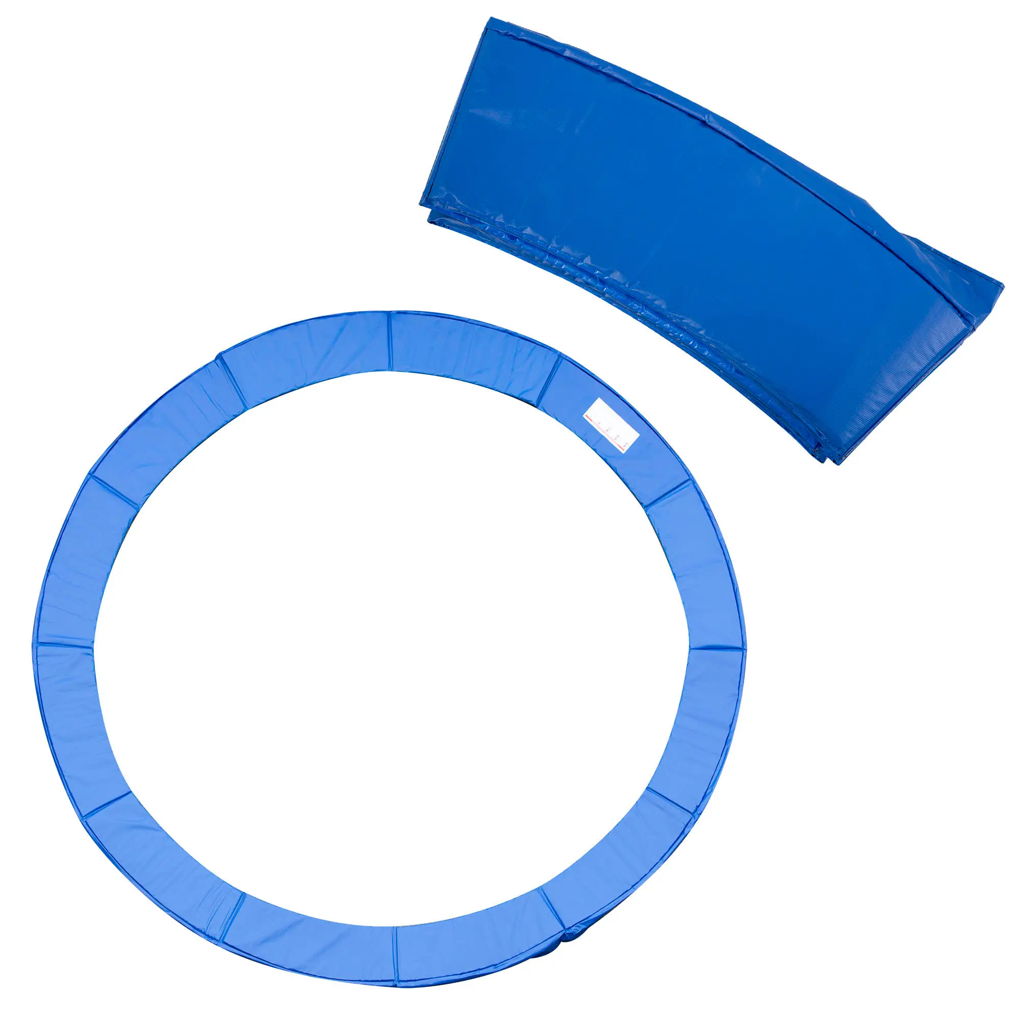 14FT Trampoline Pad Replacement, Φ168 Spring Cover, Water-Resistant, Blue - Image 11