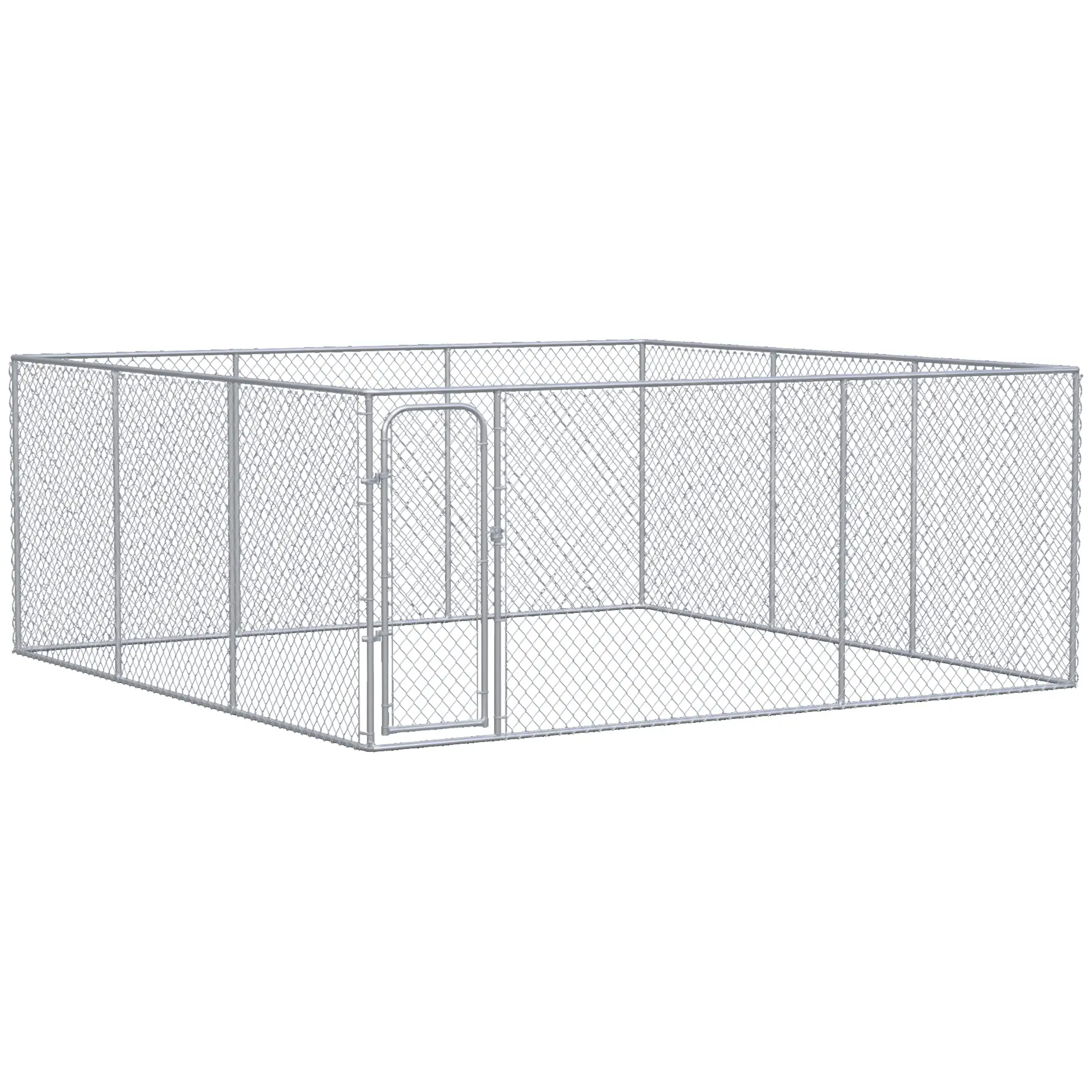 15.1' x 15.1' x 6' Dog Playpen, Galvanized Steel Frame, for Small Medium Dogs - Image 11