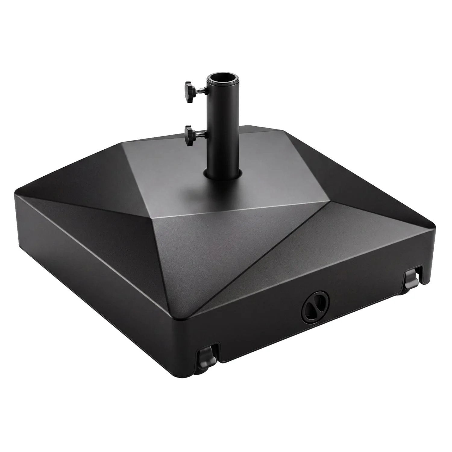 154lbs Mobile Fillable Patio Umbrella Base, 4 Wheels