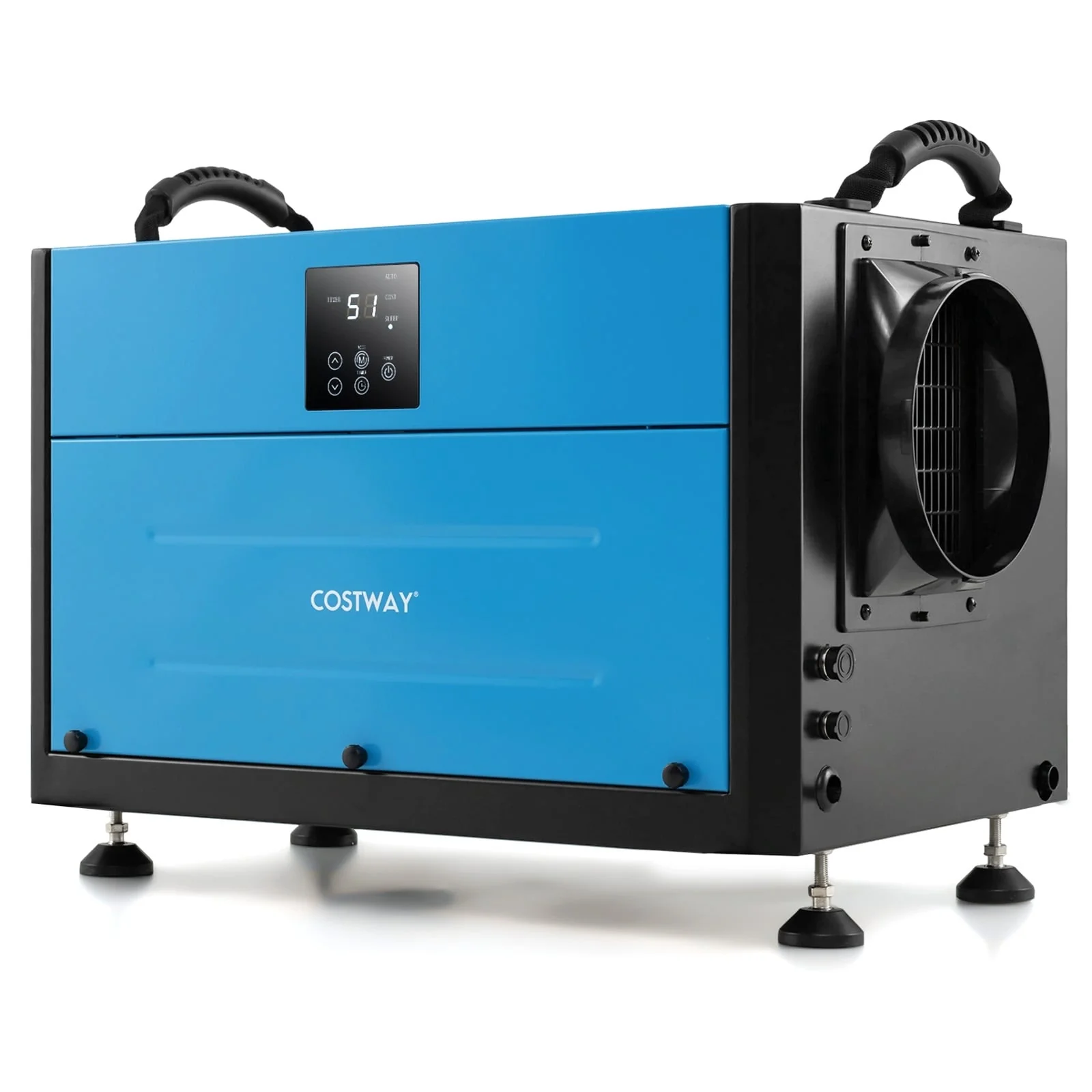 155 Pint Crawl Space Dehumidifier, 3 Modes, 24H Timer, Blue - Image 3