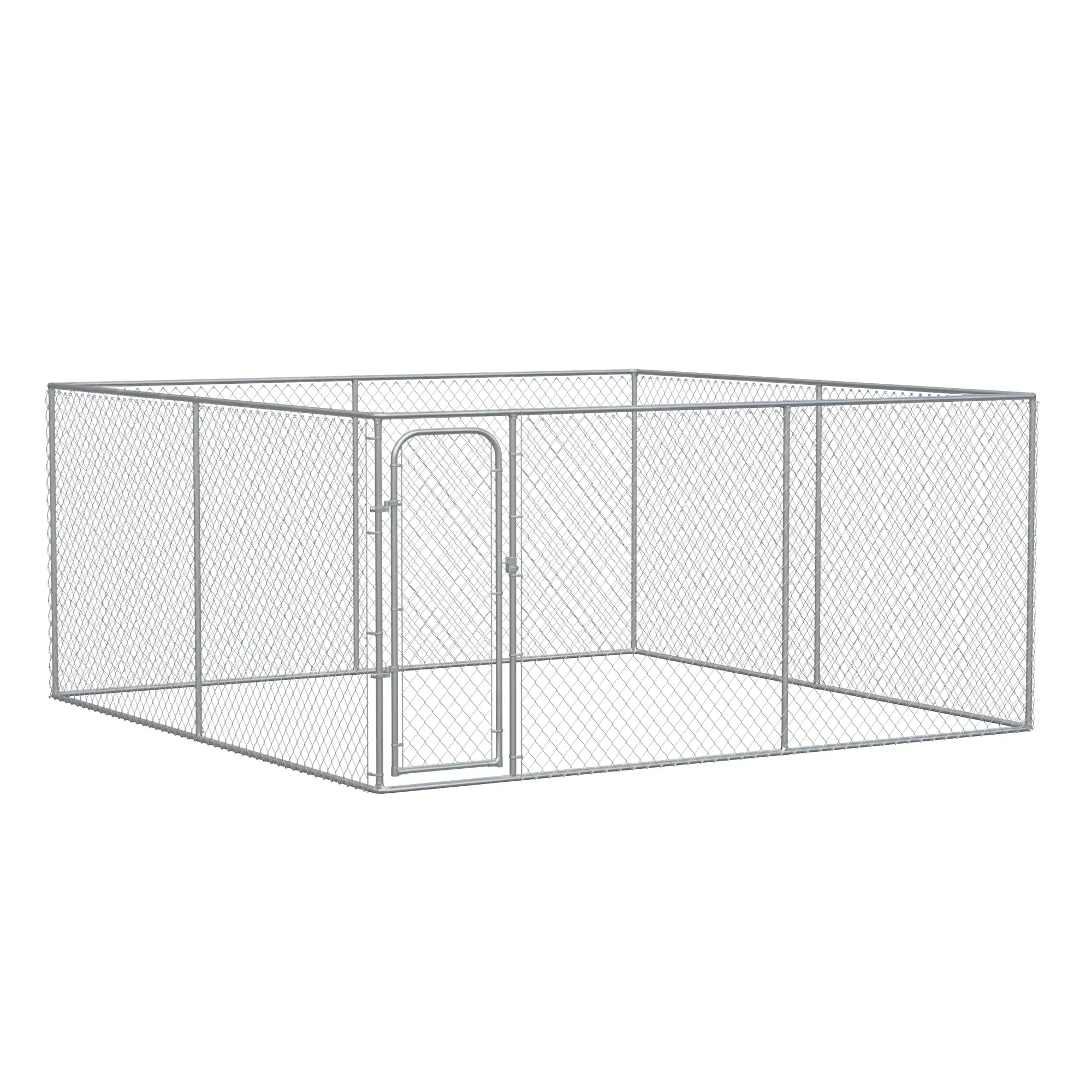 172.2 Sq. Ft. Dog Playpen, Galvanized Steel Frame, 13' L x 13' W x 5.9' H - Image 11