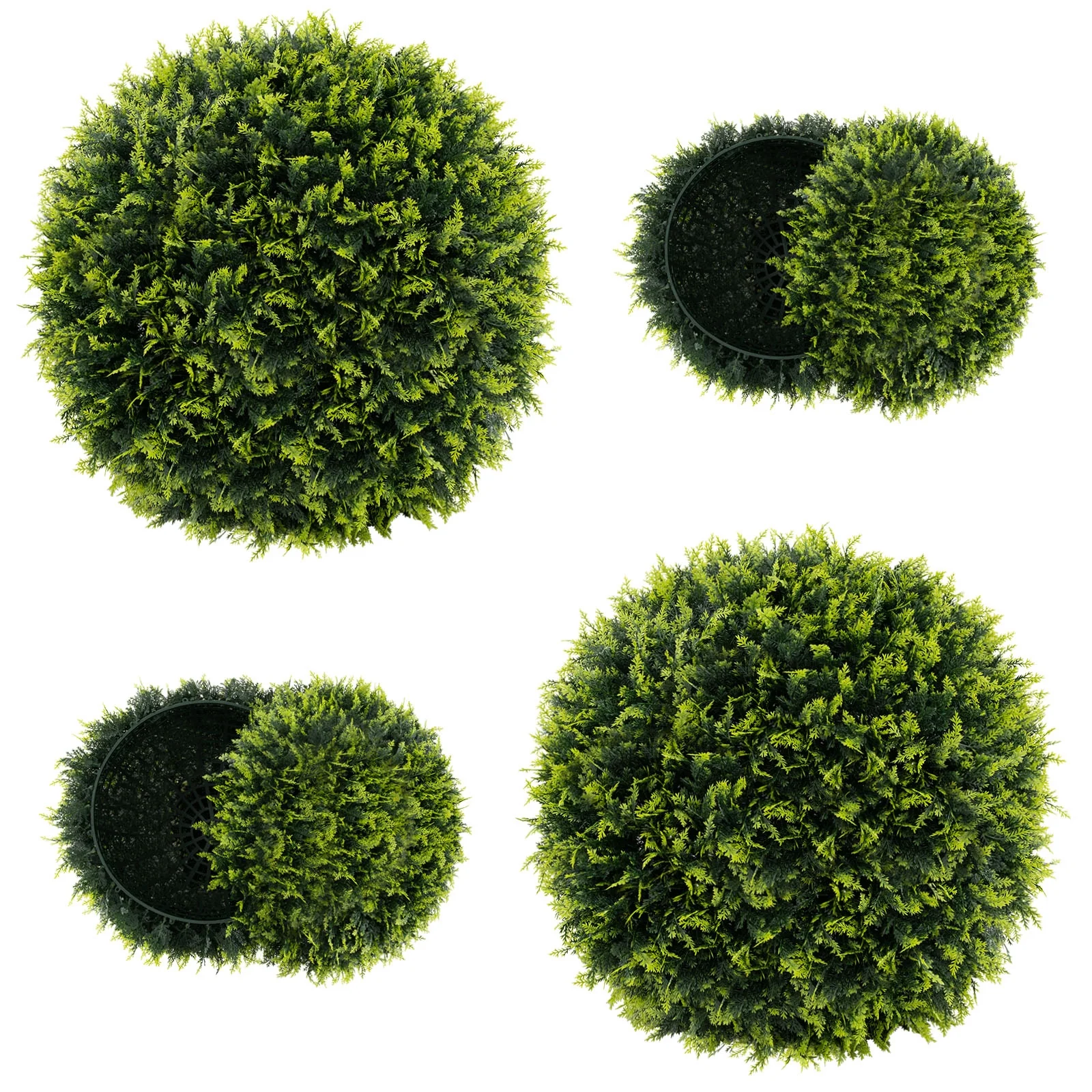 18/22 Inch Faux Decorative Balls, Indoor Outdoor, Patio Garden - Image 5