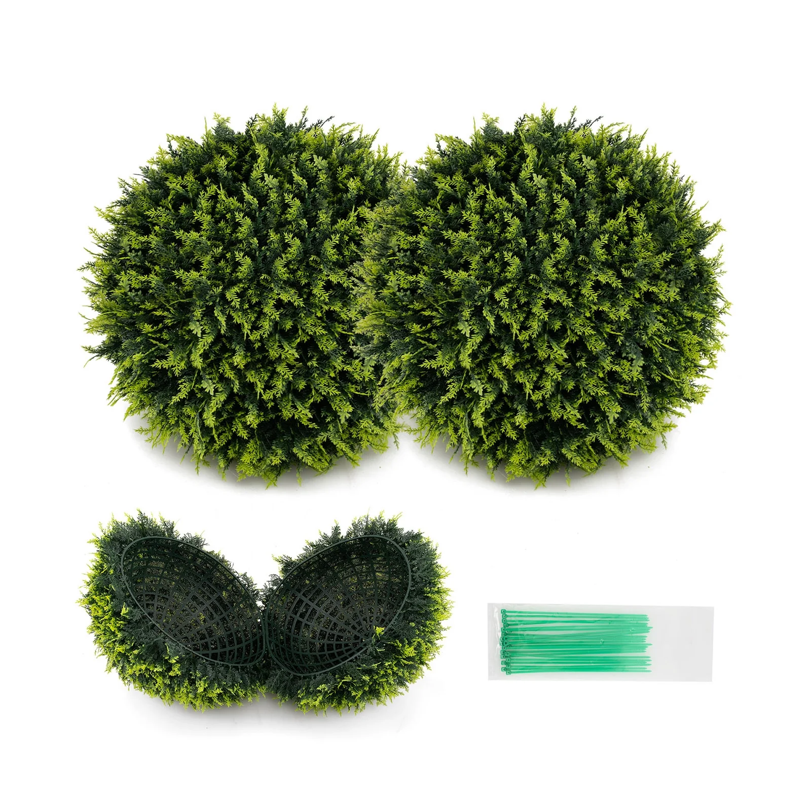 18/22 Inch Faux Decorative Balls, Indoor Outdoor Patio Garden - Image 4