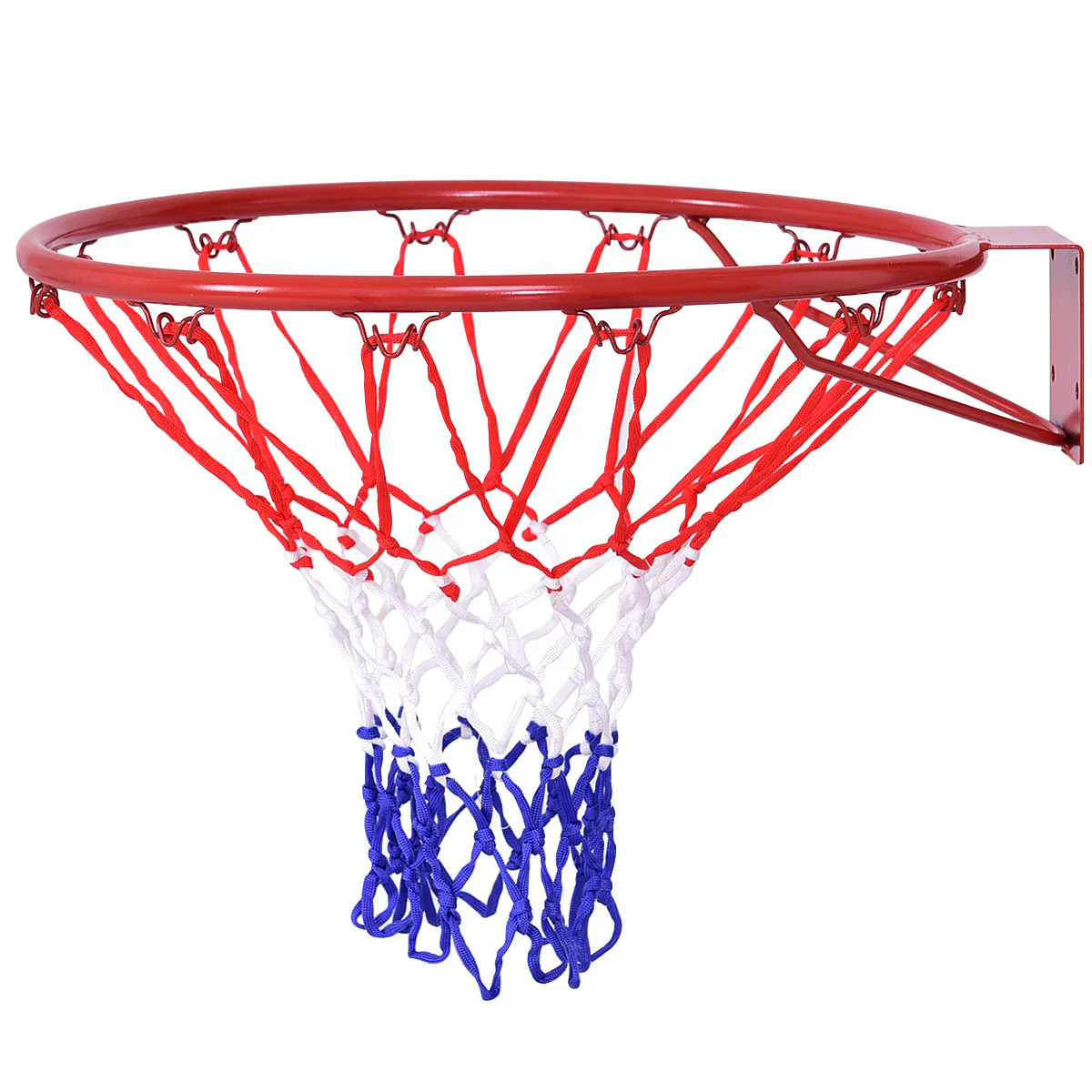 18 Inch Wall Mounted Basketball Hoop, Red