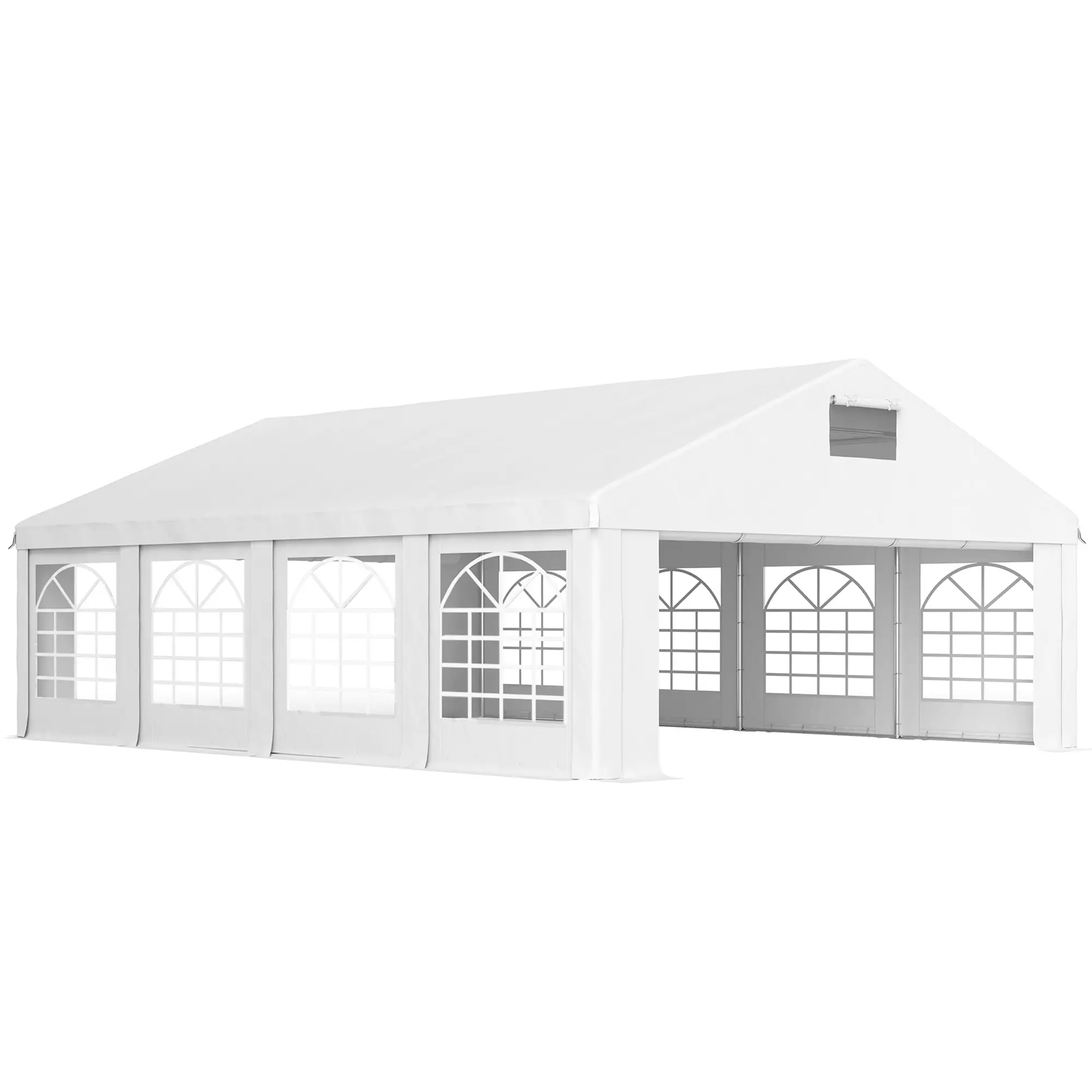 19.6' x 26' Heavy Duty Party Tent, Outdoor Canopy with Removable Sidewalls - Image 11