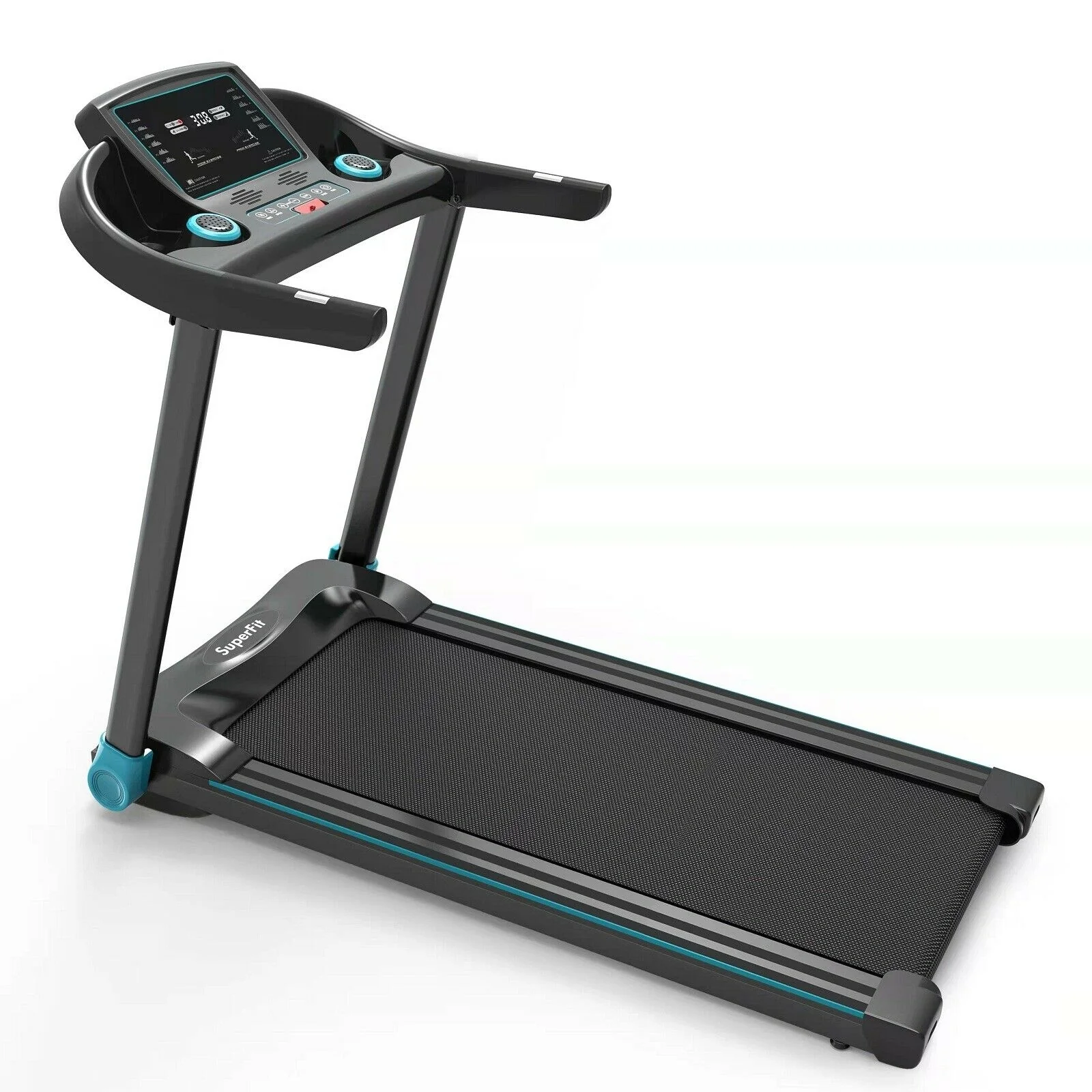 2.25HP Electric Treadmill, With Speaker And APP Control, Blue