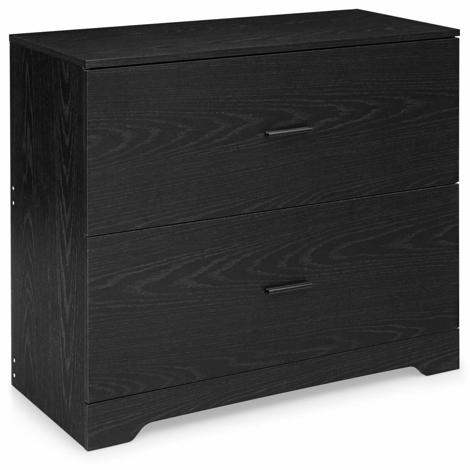 2-Drawer Lateral File Cabinet, Black - Image 4