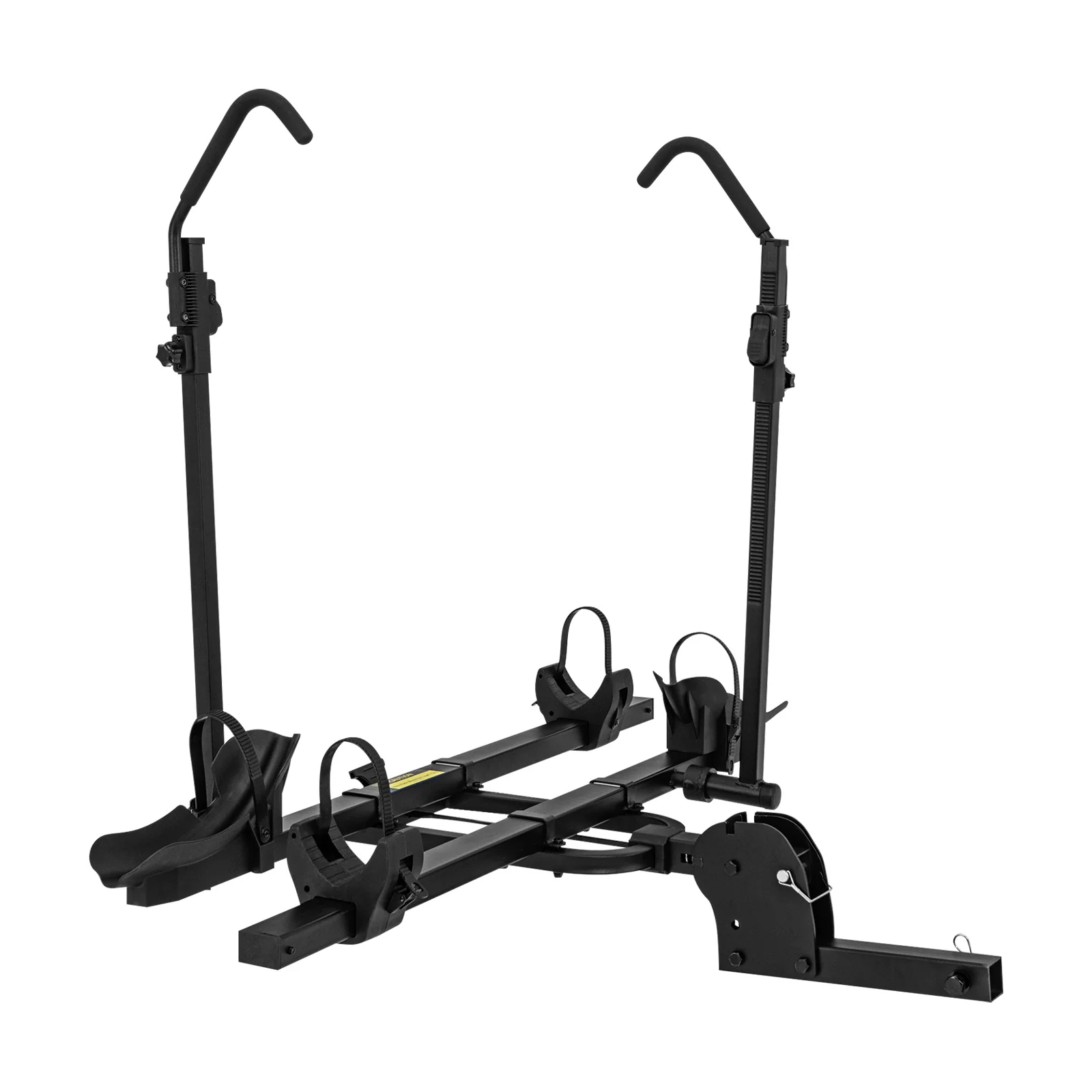 2 Inch Hitch Mount Bike Rack, 2-Bike Platform Carrier, Tilt-able Design, Black - Image 4
