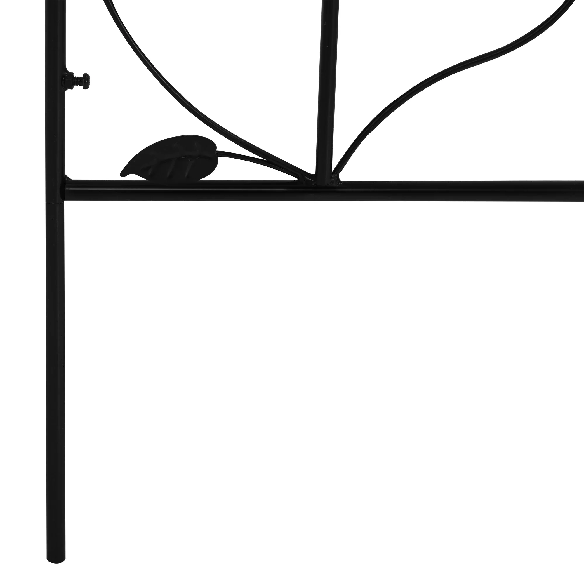 2 Pack Garden Trellis, Metal Grid Panels with Birds, Leaves, 59" Tall - Image 10