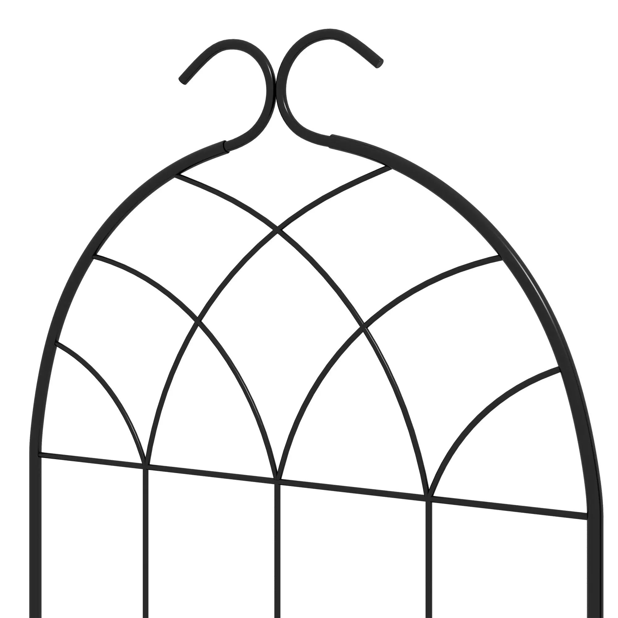2 Pcs Metal Garden Trellis for Climbing Plants, Outdoor Plant Support - Image 7