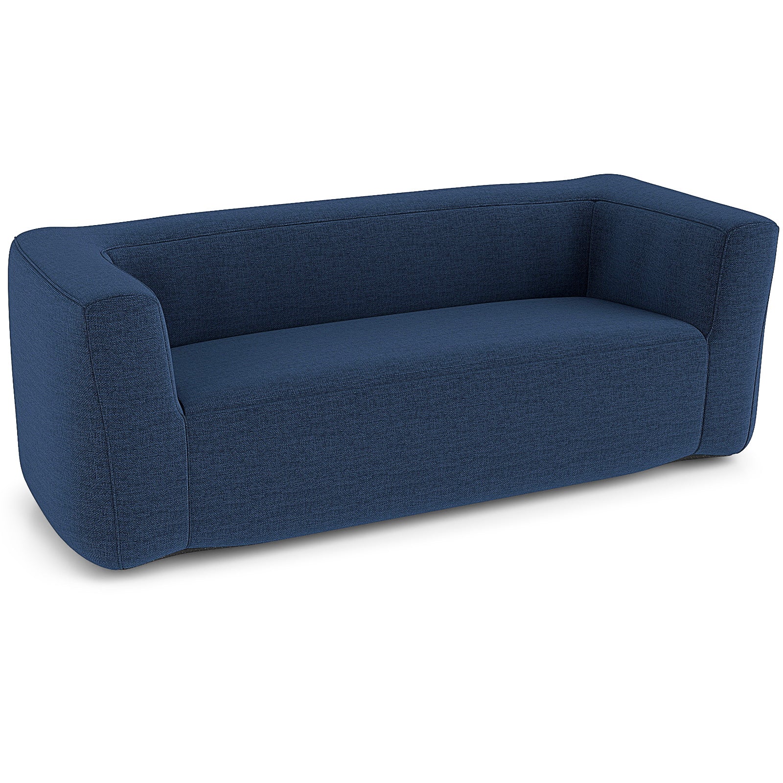 2-Person Portable Blow Up Sofa with Detachable Cover, Blue - Image 4