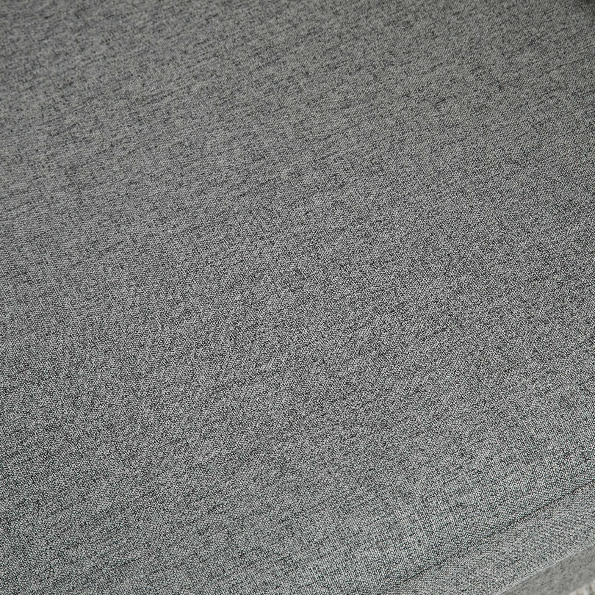 2-Seat Sofa with Armrests, Wood Legs, for Living Room, Grey - Image 7