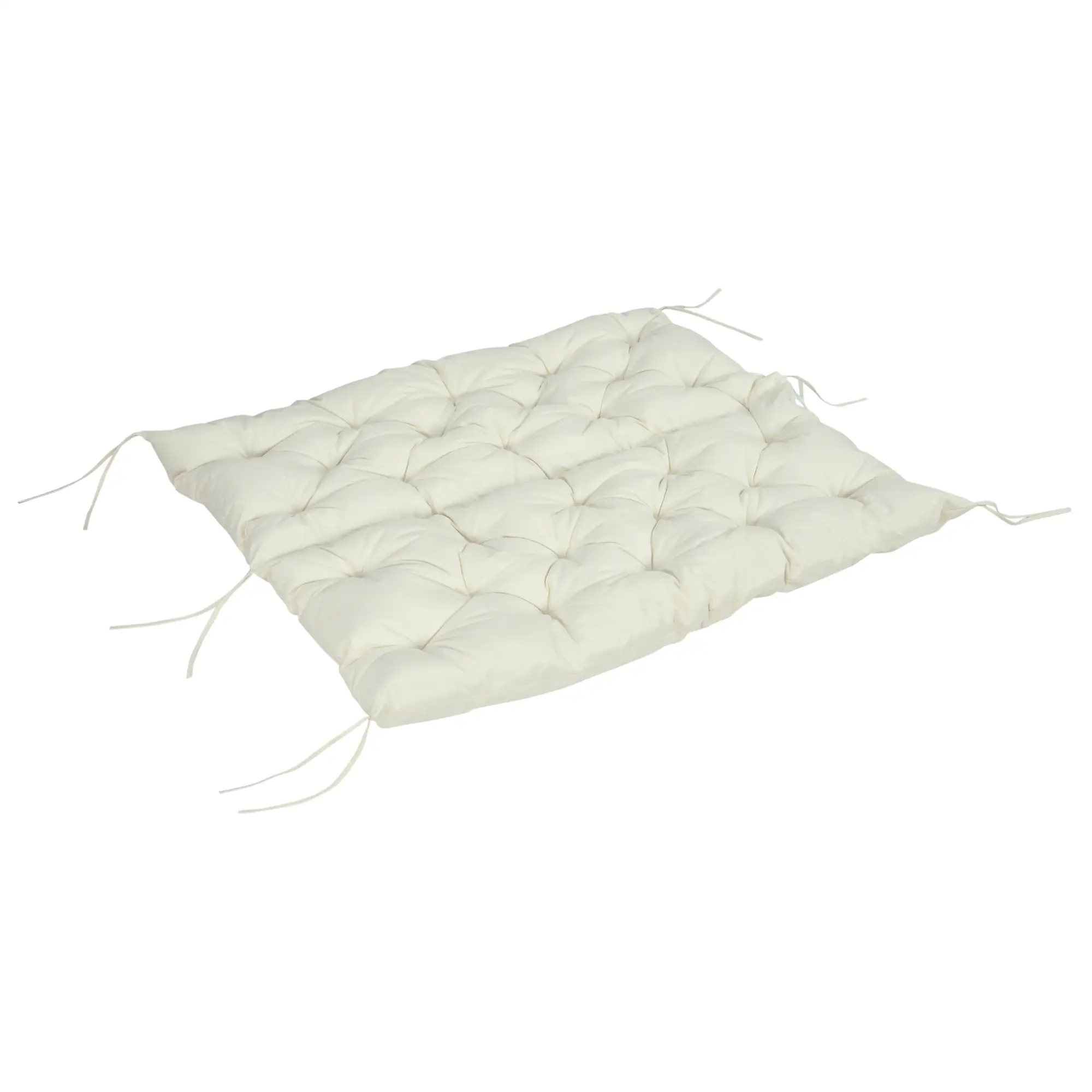 2 Seater Garden Bench Cushion, Outdoor Non-Slip Pad, 52" x 43" x 4", Beige - Image 7