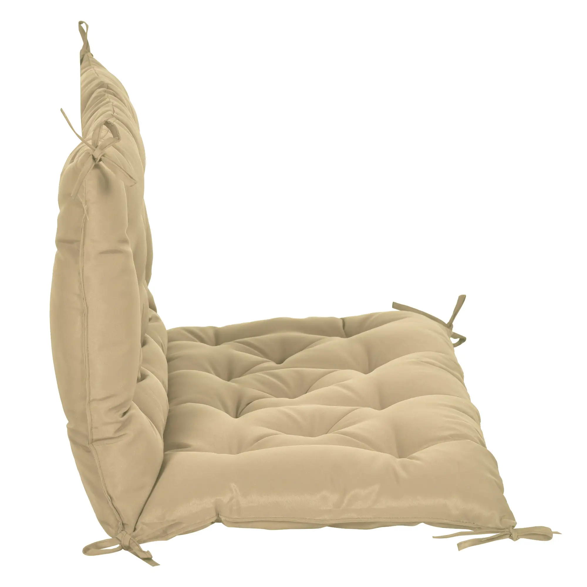 2-Seater Garden Bench Cushion, Swing Chair Mat Replacement, 39.4"x38.6", Khaki - Image 10