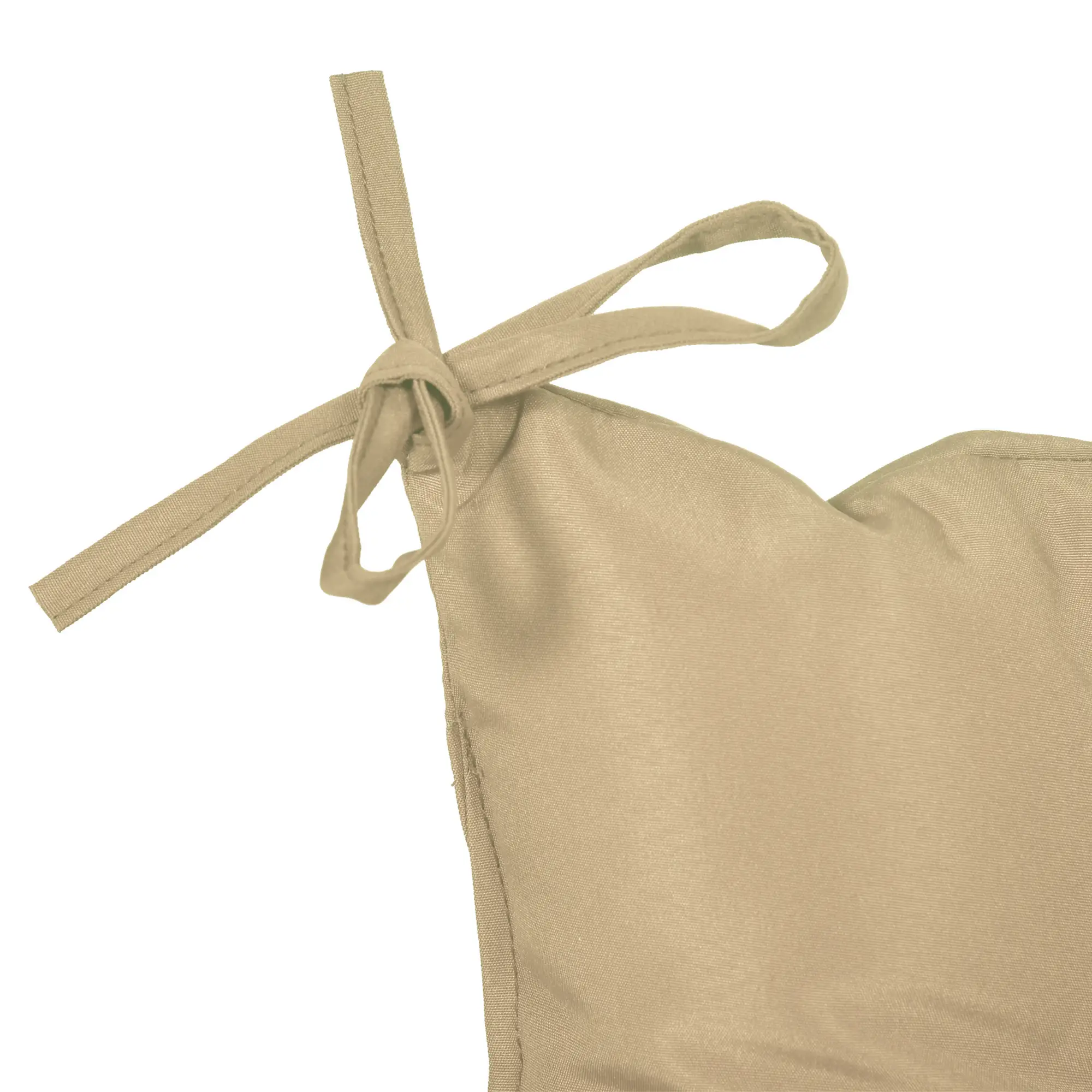 2-Seater Garden Bench Cushion, Swing Chair Mat Replacement, 39.4"x38.6", Khaki - Image 9