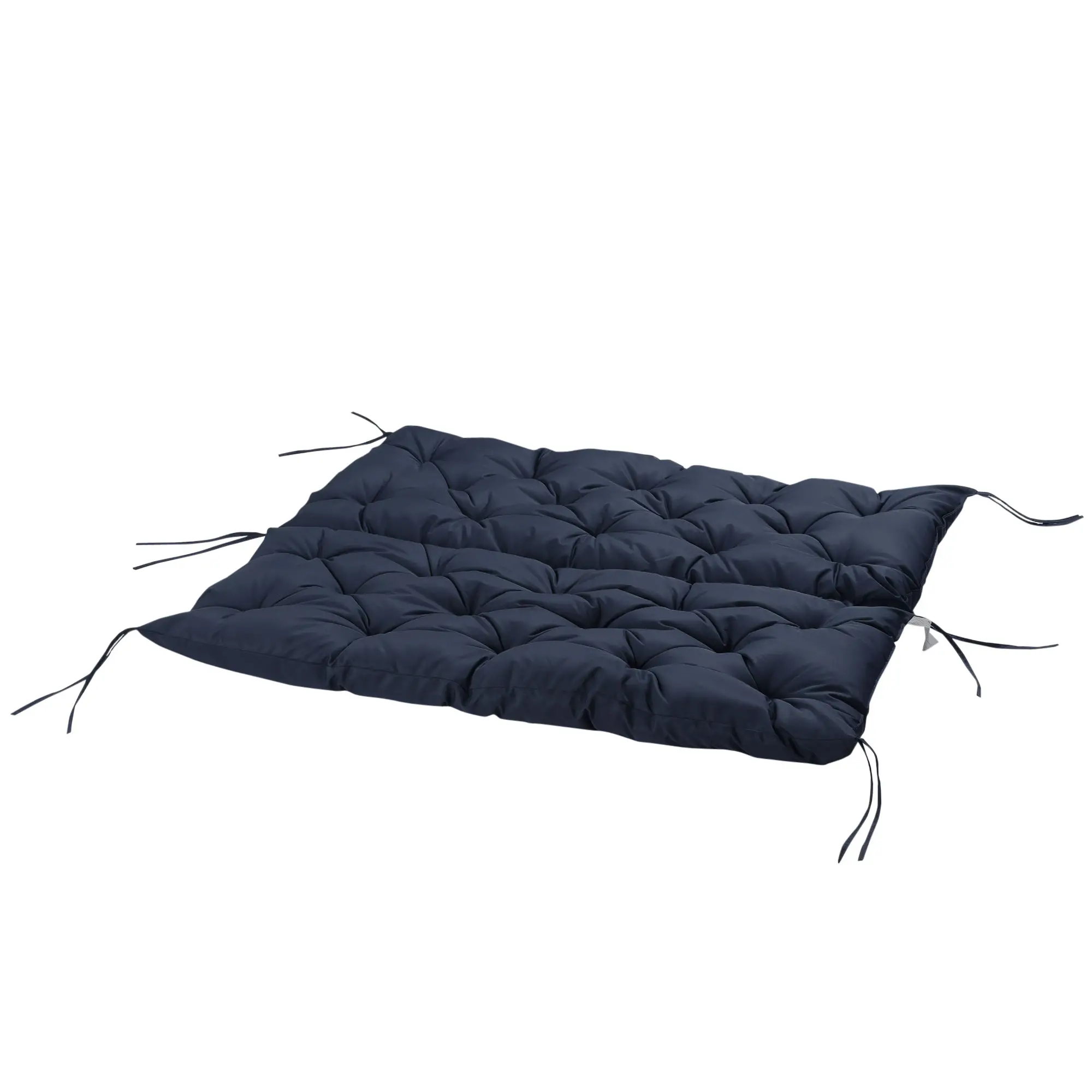 2 Seater Garden Bench Cushion, Thick Outdoor Non-Slip, 52" x 43" x 4", Navy Blue - Image 11