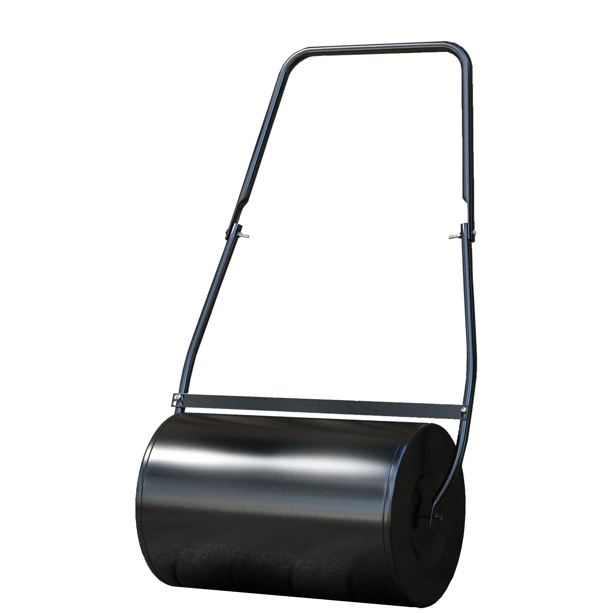 20" Heavy Duty Lawn Roller, 11 Gal Water/Sand, Black