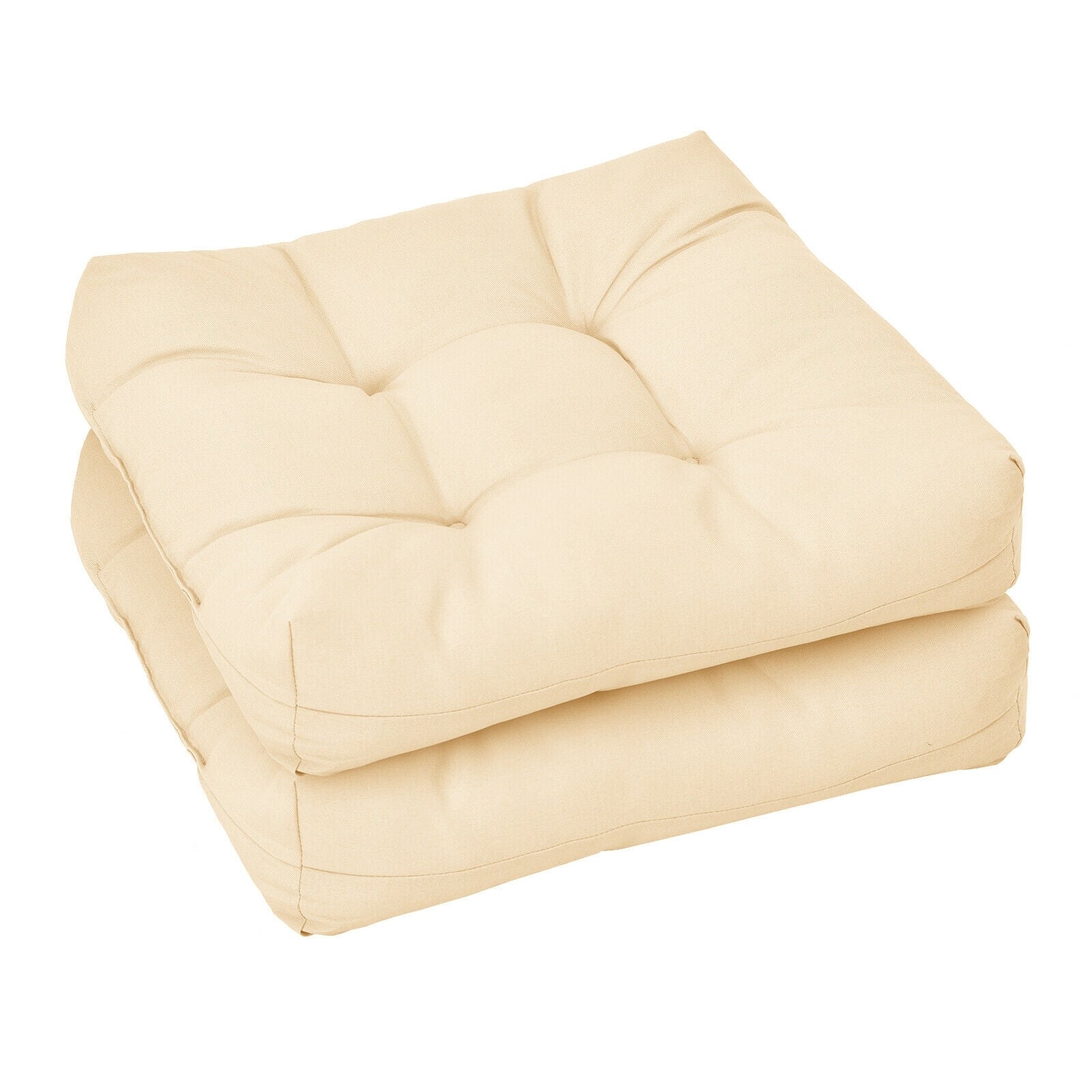 21 Inch x 21 Inch Patio Chair Cushion, Beige