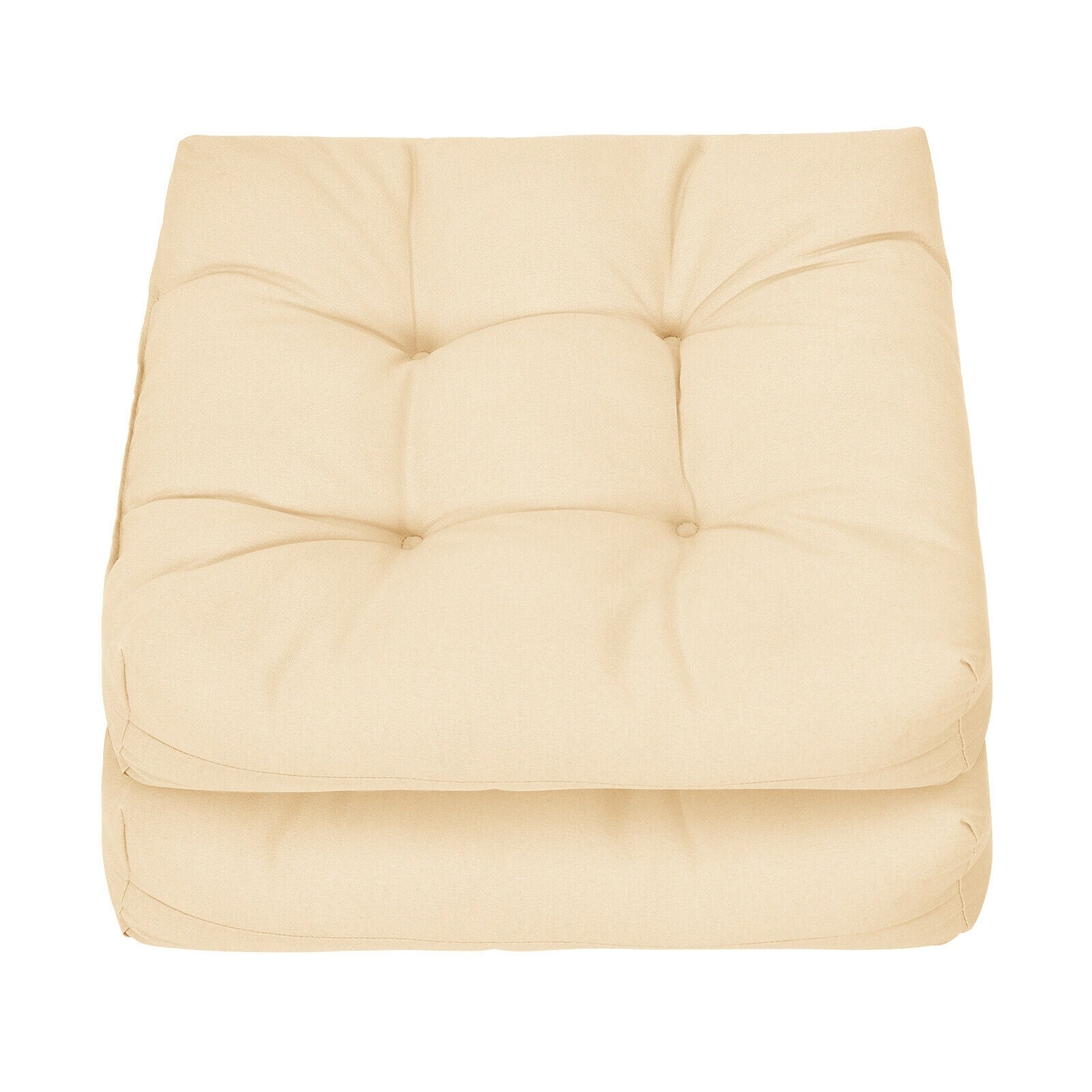 21 Inch x 21 Inch Patio Chair Cushion, Beige - Image 8