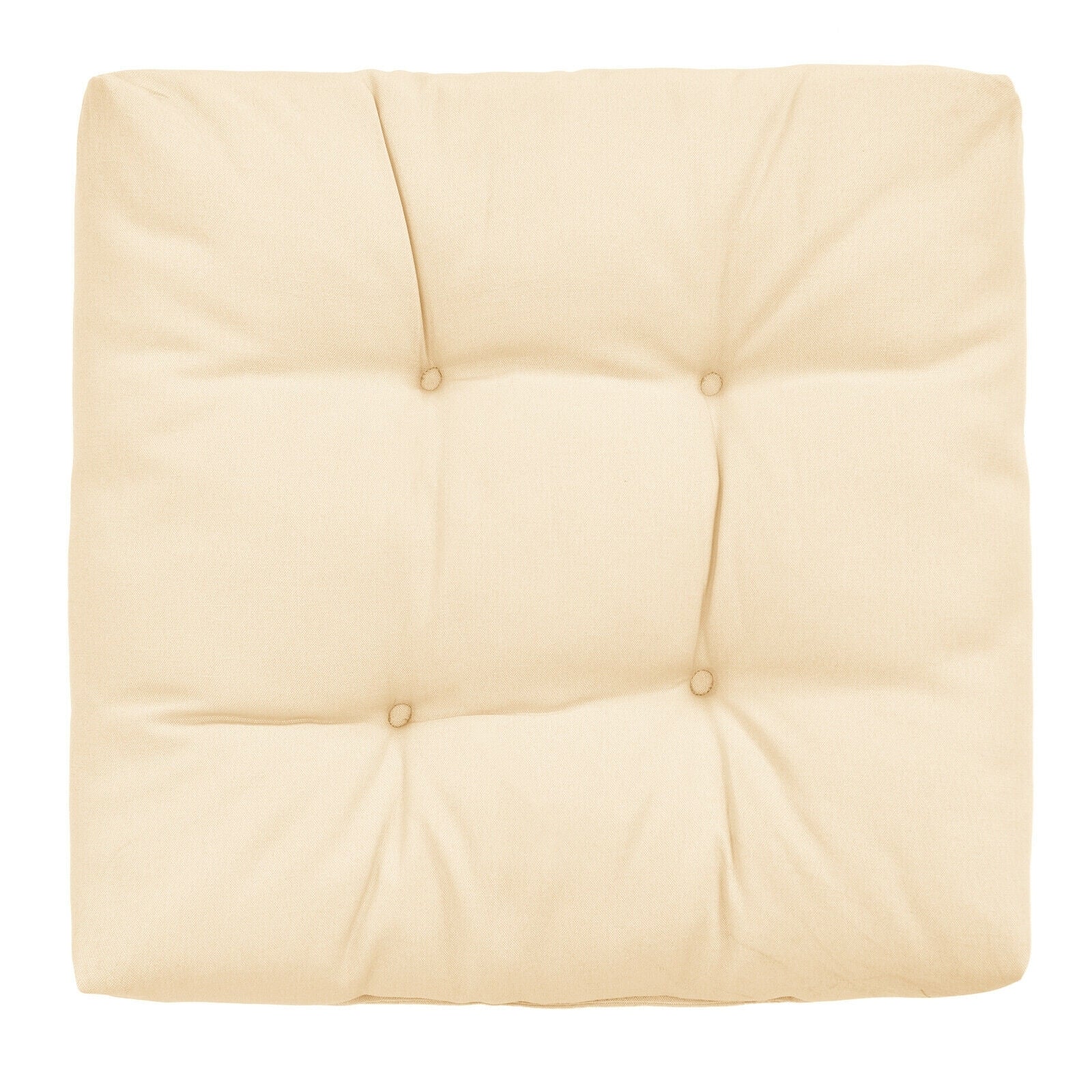 21 Inch x 21 Inch Patio Chair Cushion, Beige - Image 9