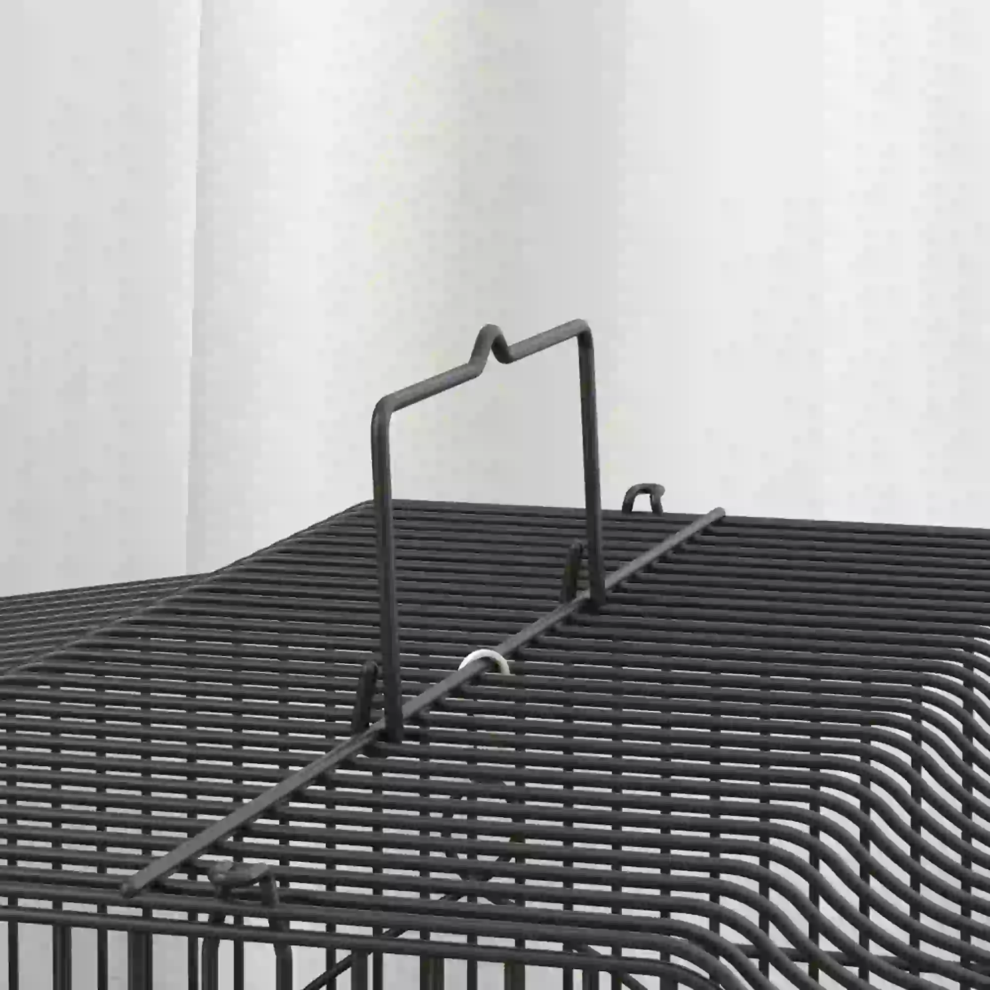23" Bird Cage, Finches Canaries, Parrot Cage, 2 Feeders, Black - Image 10