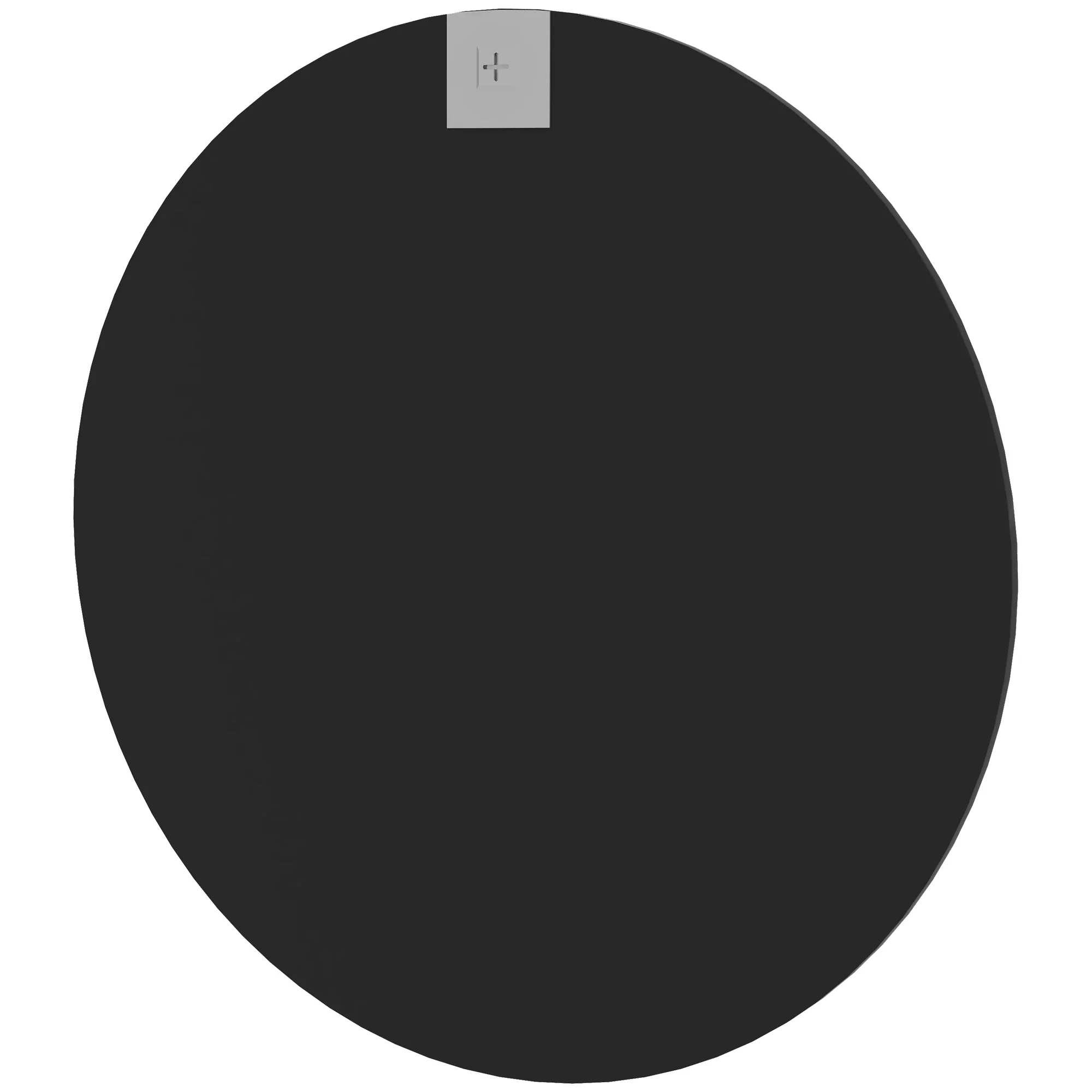 24" Round Wall Mirror, Modern Home Decor for Bedroom Living Room Bathroom, Black - Image 10