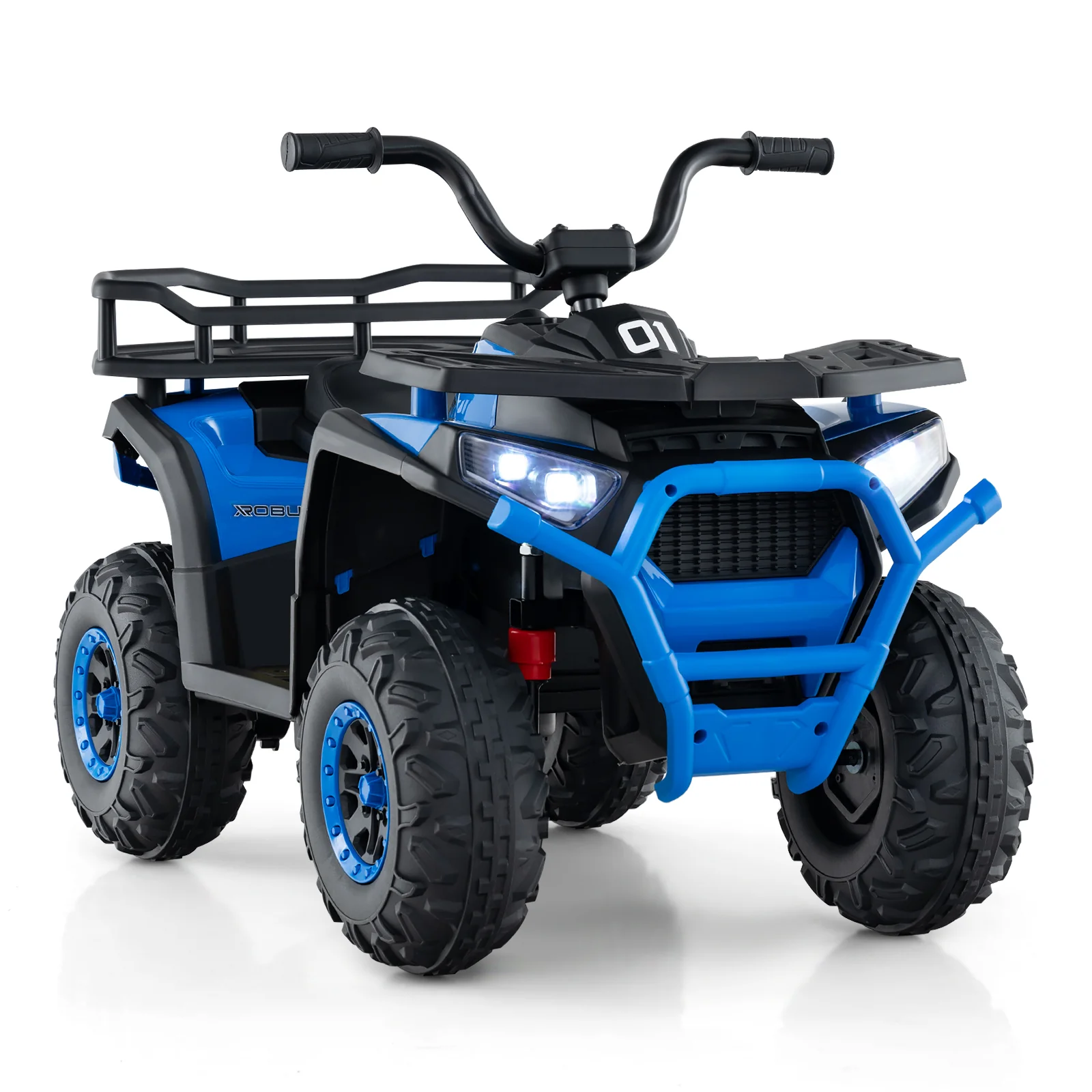 24V Kids Electric ATV Quad Car, Navy